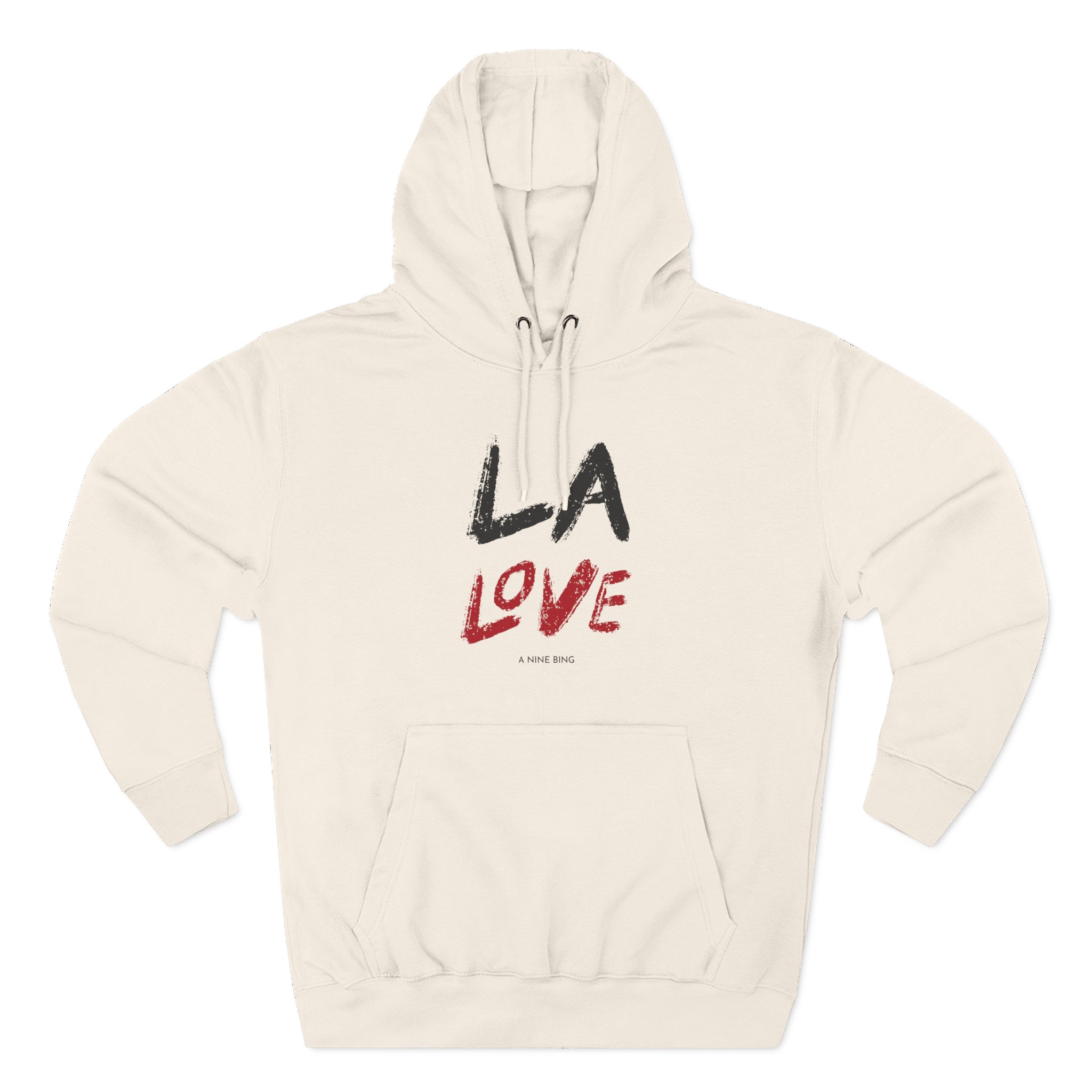 Nina Dobrev La Love Anine Bing Three-Panel Fleece Hoodie