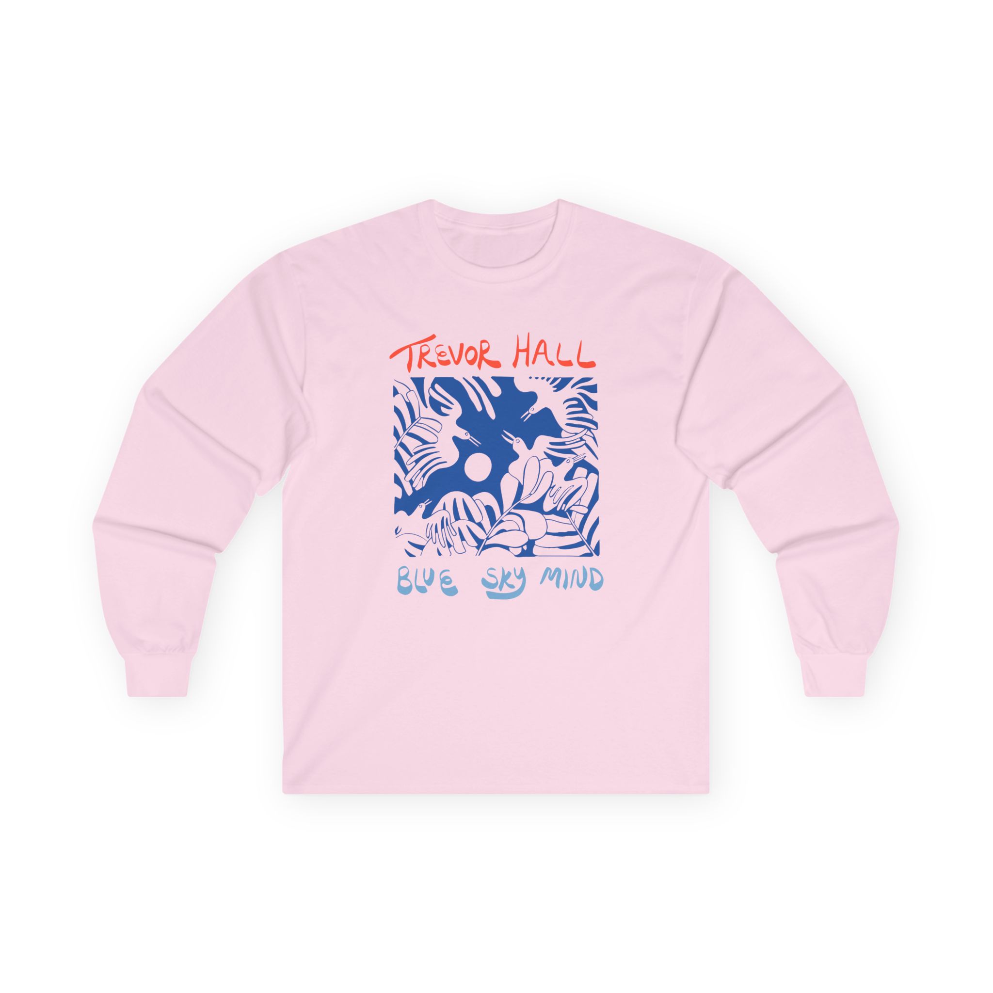 Trevor Hall Blue Sky Mind Birds Unisex Ultra Cotton Long Sleeve Tee