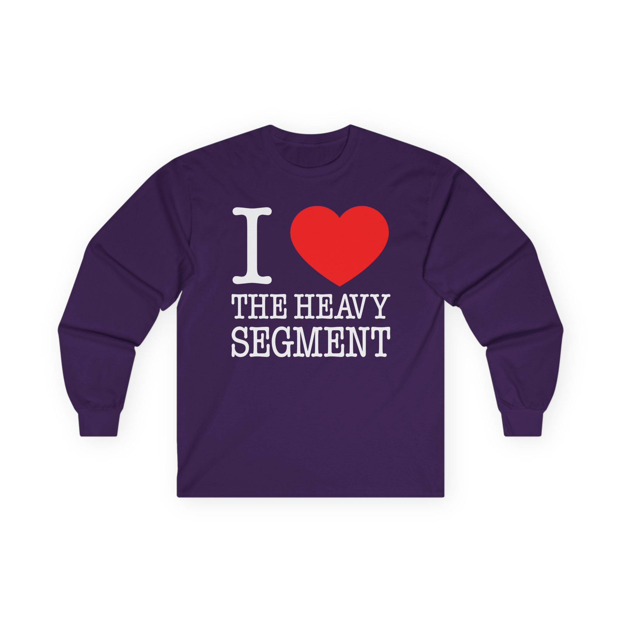 Ymh I Heart the Heavy Segment Unisex Ultra Cotton Long Sleeve Tee