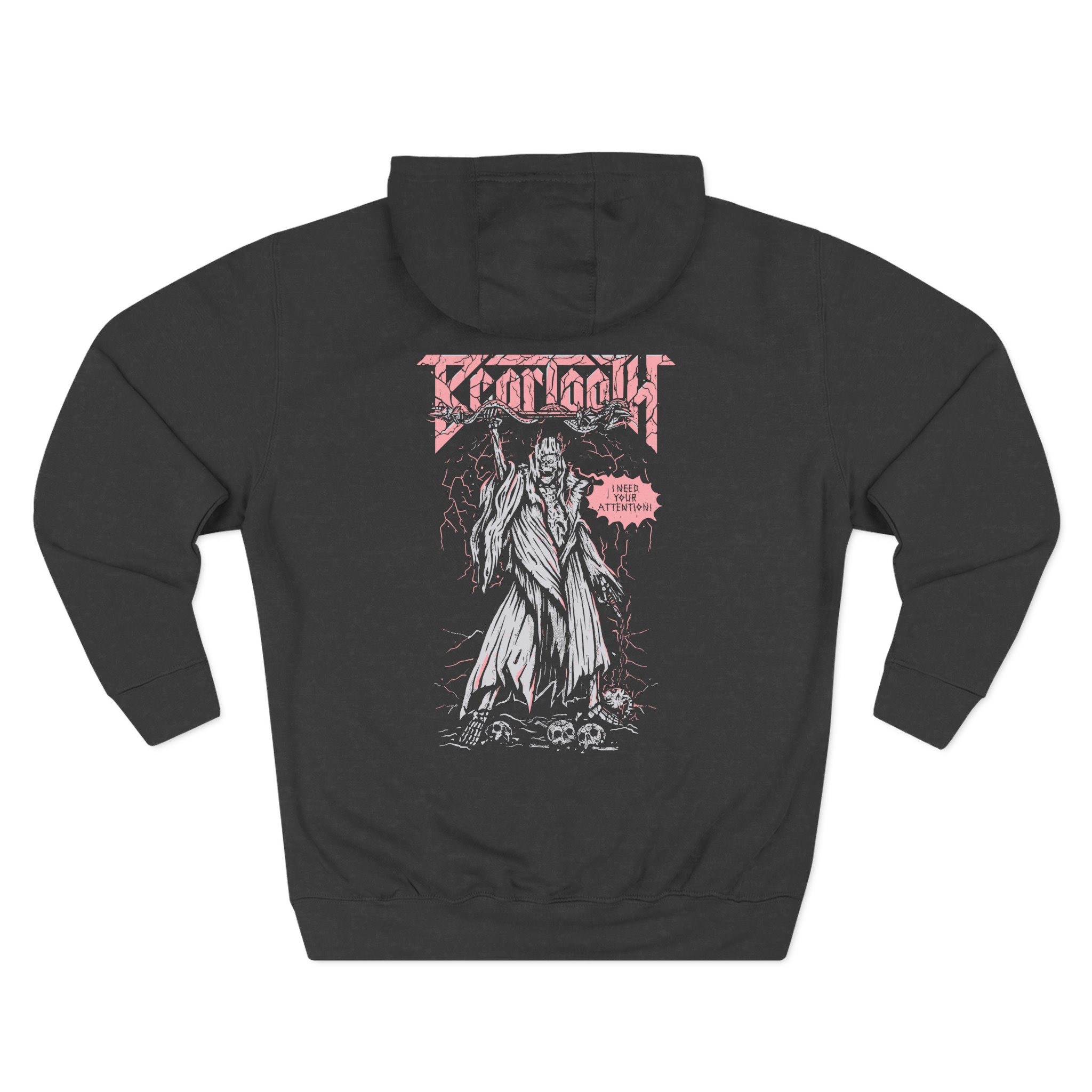 Beartooth Barry Comics Three-Panel Fleece Hoodie