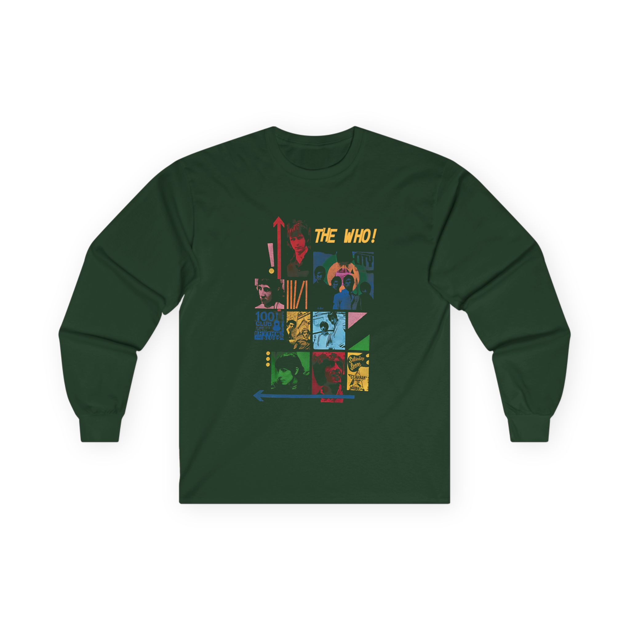 TW Collage Unisex Ultra Cotton Long Sleeve Tee