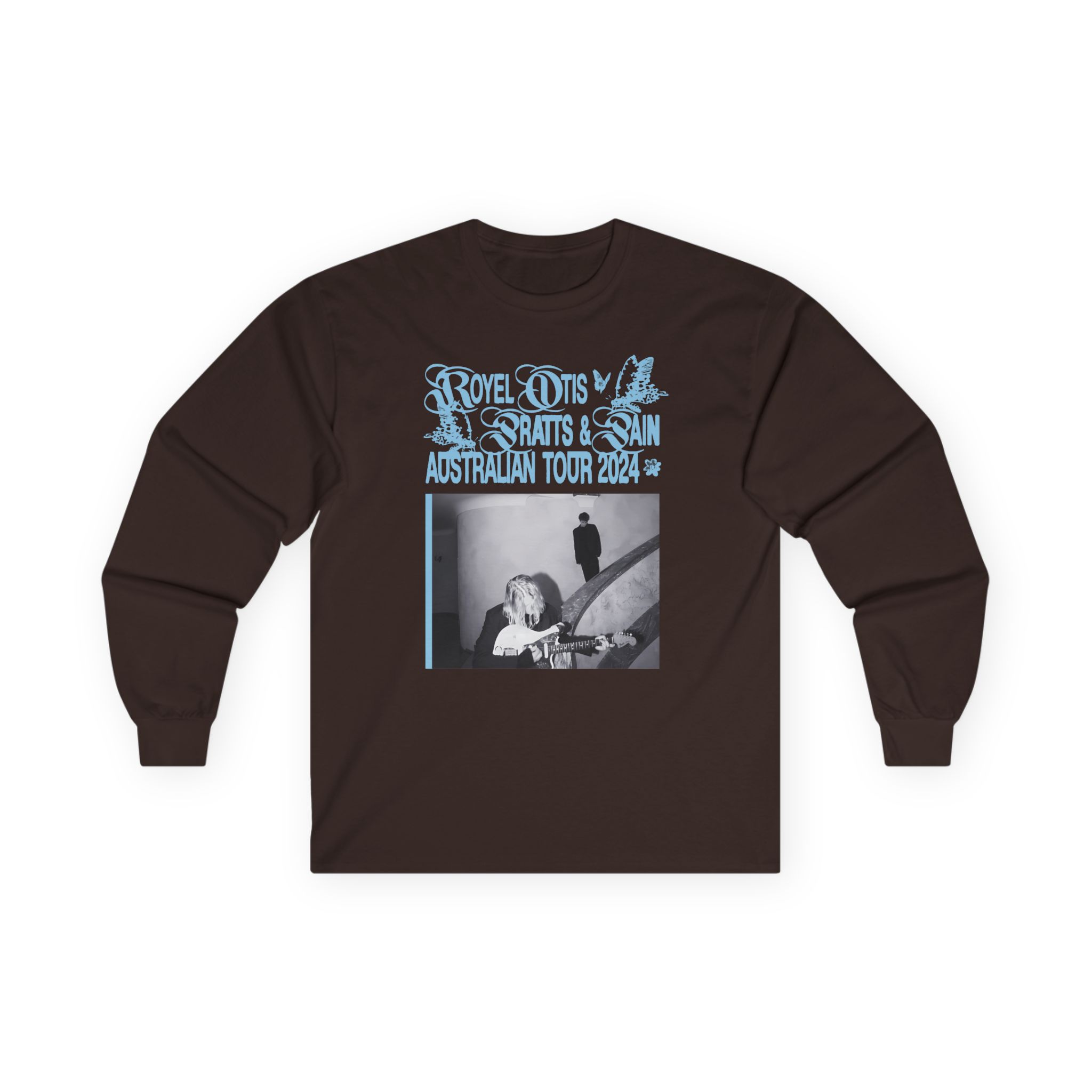 Royel Otis Band Pratts and Pain Australian Tour 2024 Unisex Ultra Cotton Long Sleeve Tee