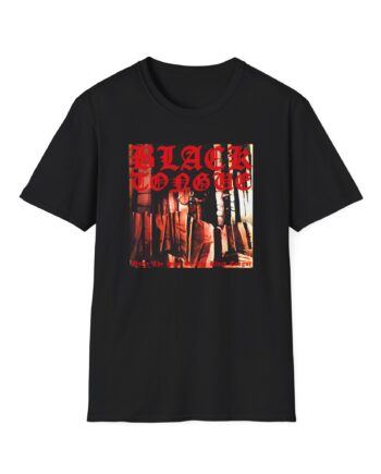 Black Tongue Bathory Rip Unisex Softstyle T-Shirt