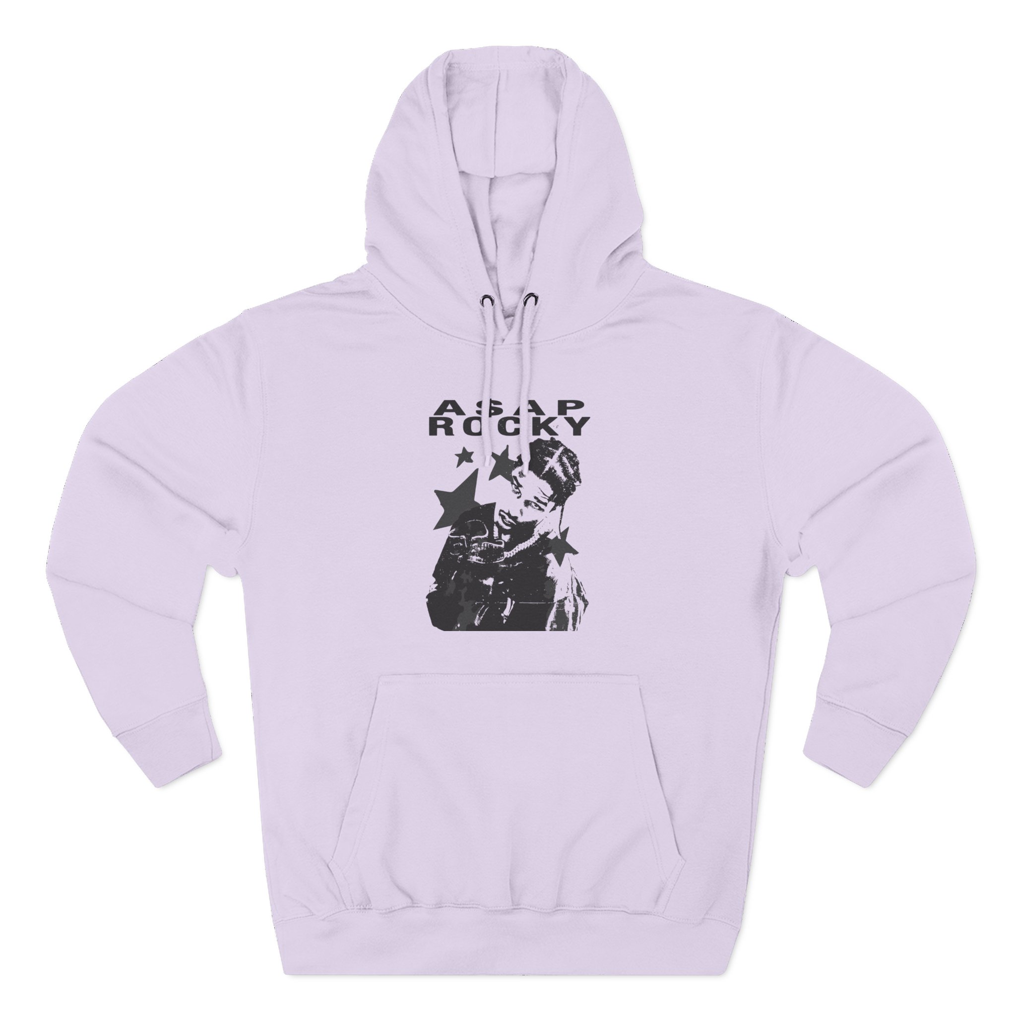 Asap Mob Rapper Three-Panel Fleece Hoodie