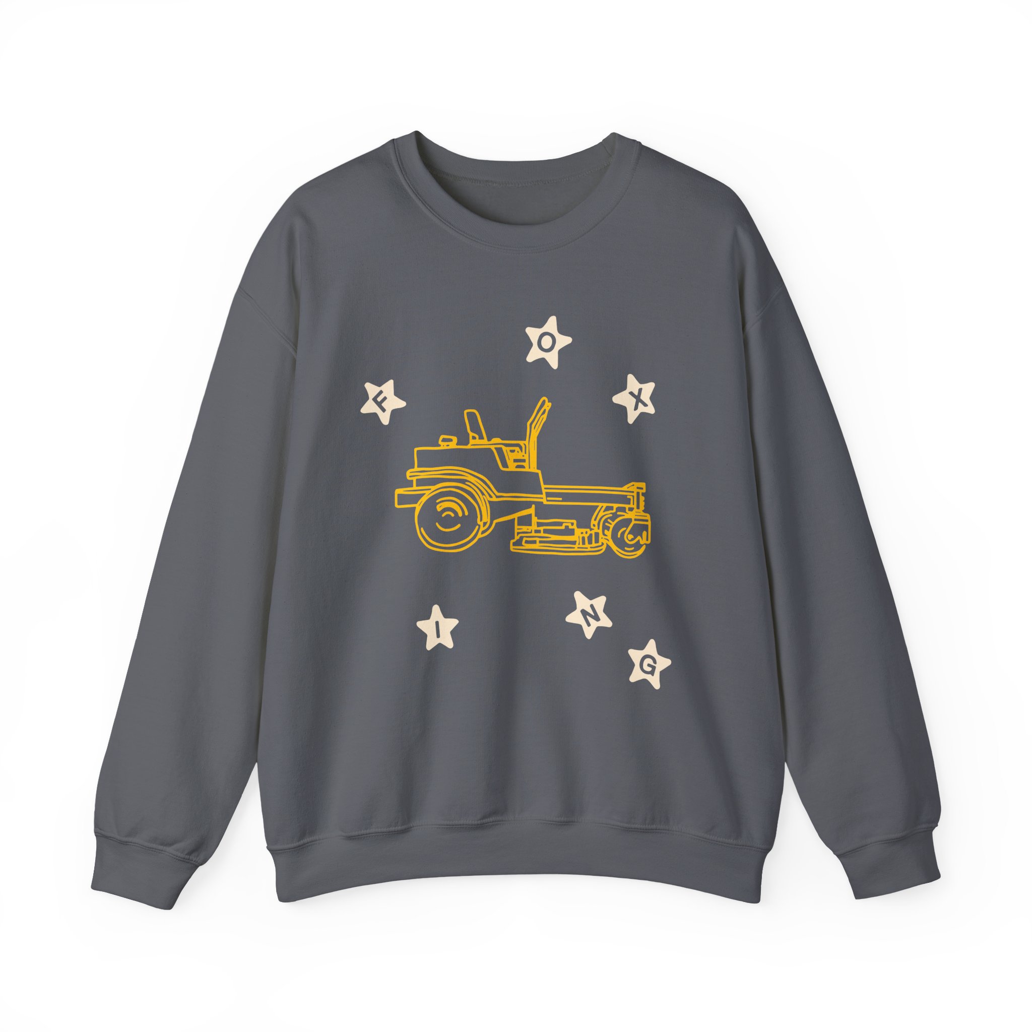 Foxing Crystal Ball Unisex Heavy Blendâ„¢ Crewneck Sweatshirt