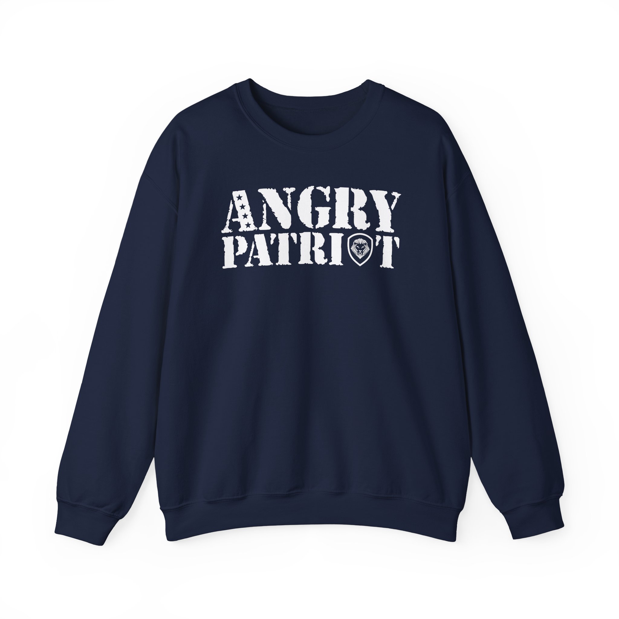 Valuetainment Angry Patriot Unisex Heavy Blendâ„¢ Crewneck Sweatshirt