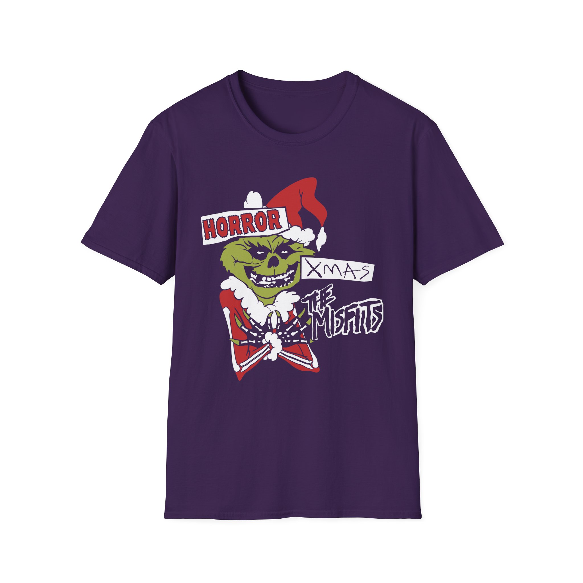 Misfits Horror Xmas Unisex Softstyle T-Shirt