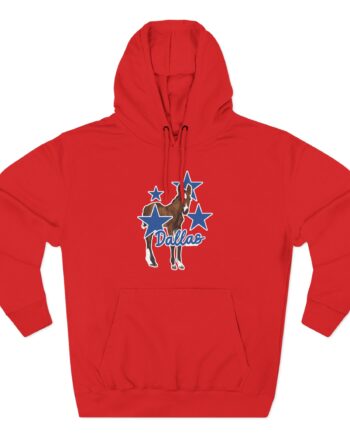 Katie Van Slyke Dallas Three-Panel Fleece Hoodie