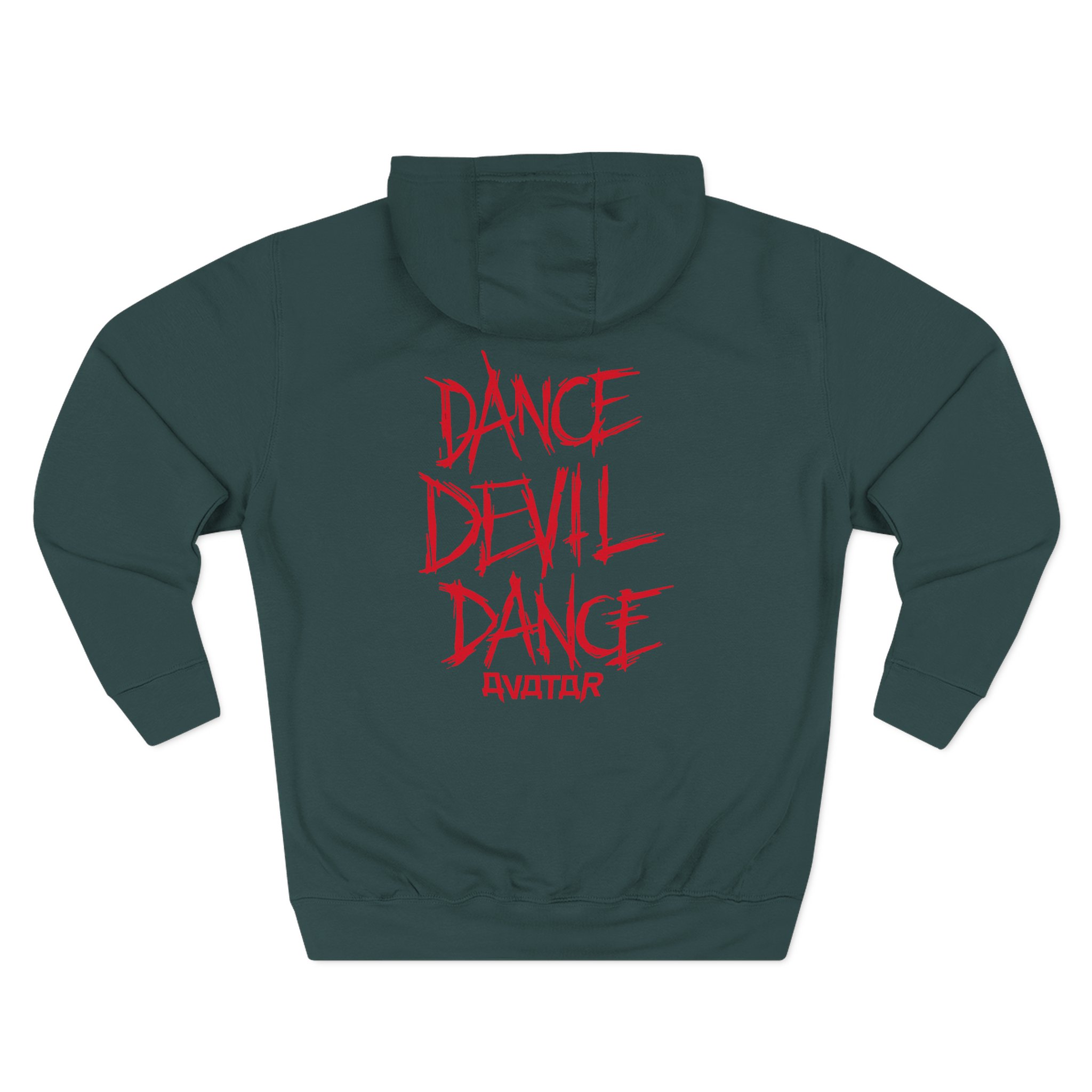 Avatar Band Dance Devil Dance Emblem Baseball Three-Panel Fleece Hoodie