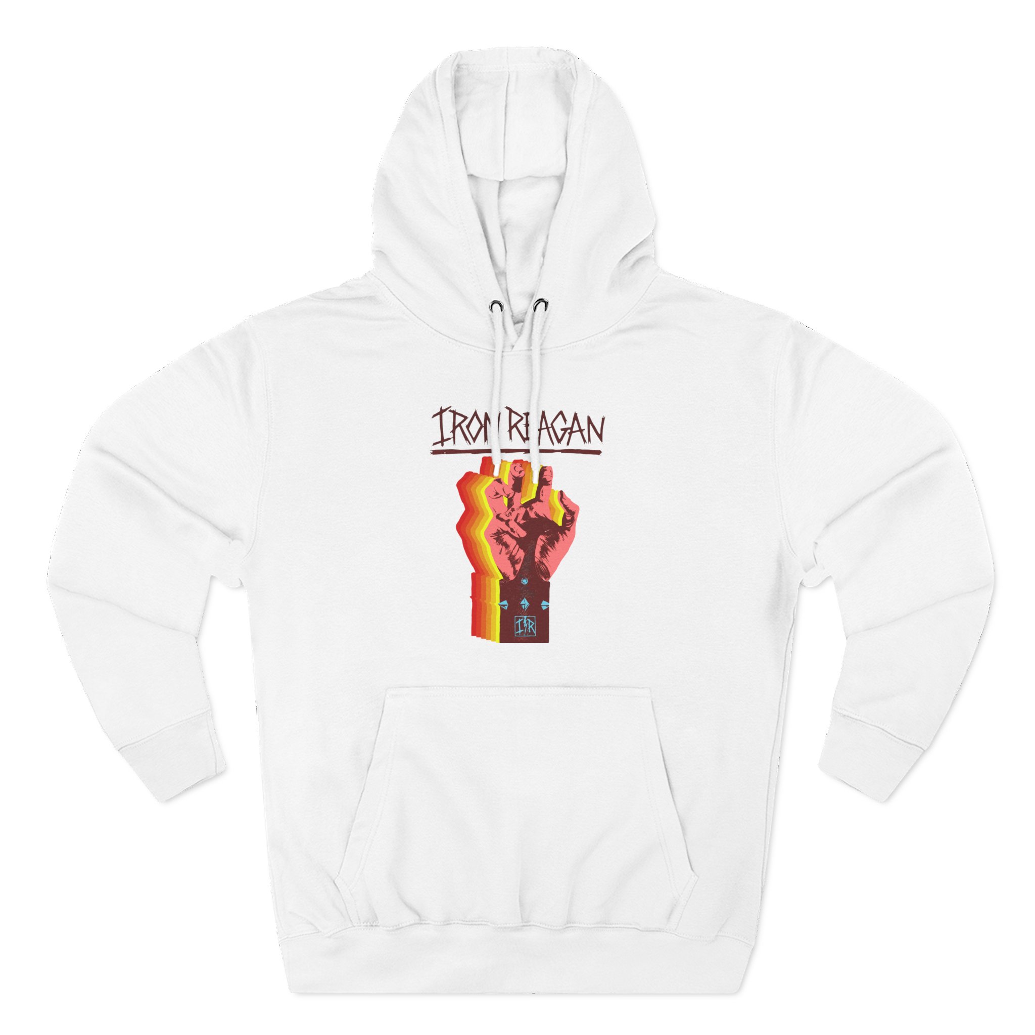 Iron Reagan Three-Panel Fleece Hoodie