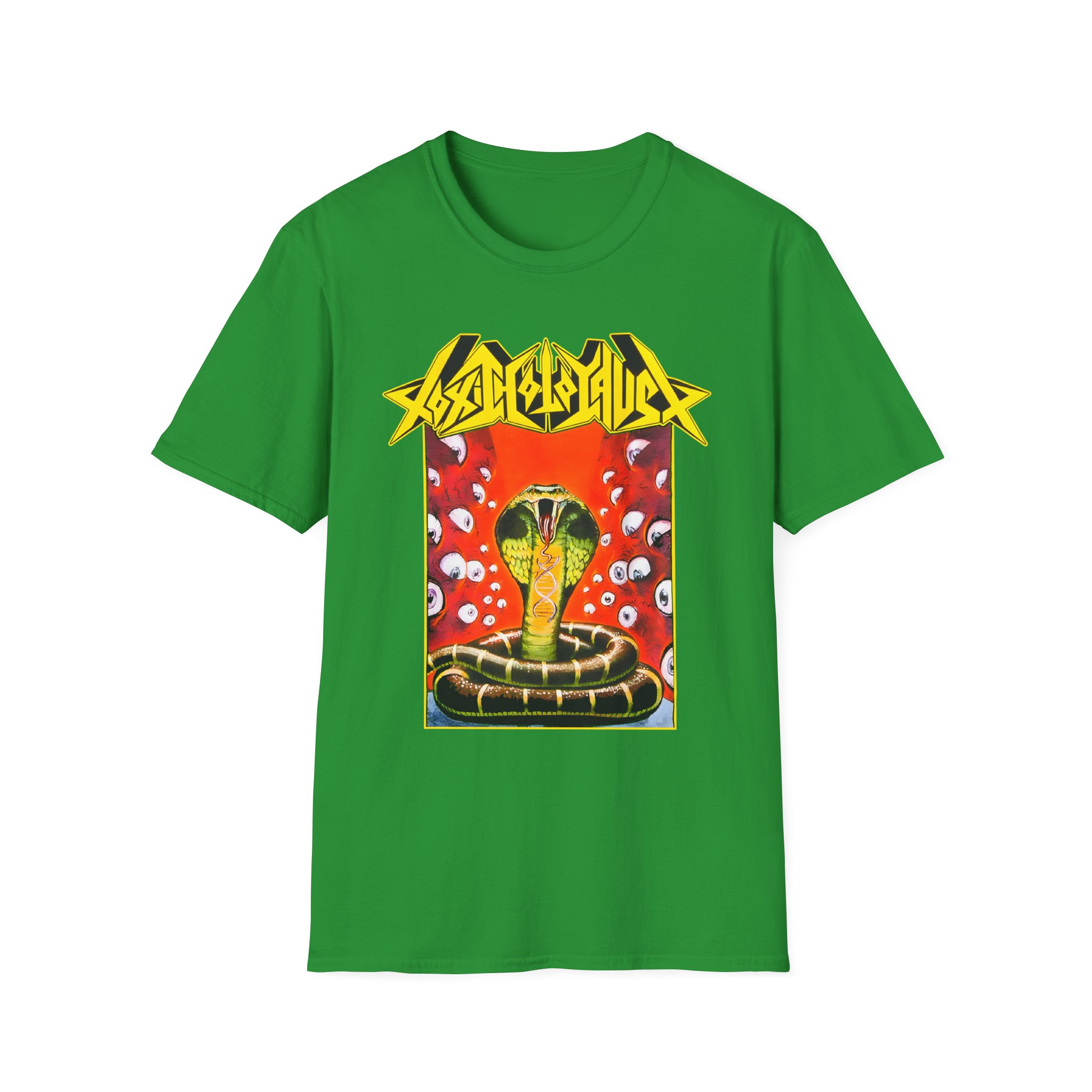 Toxic Holocaust Chemistry of Consciousness Album Art Unisex Softstyle T-Shirt