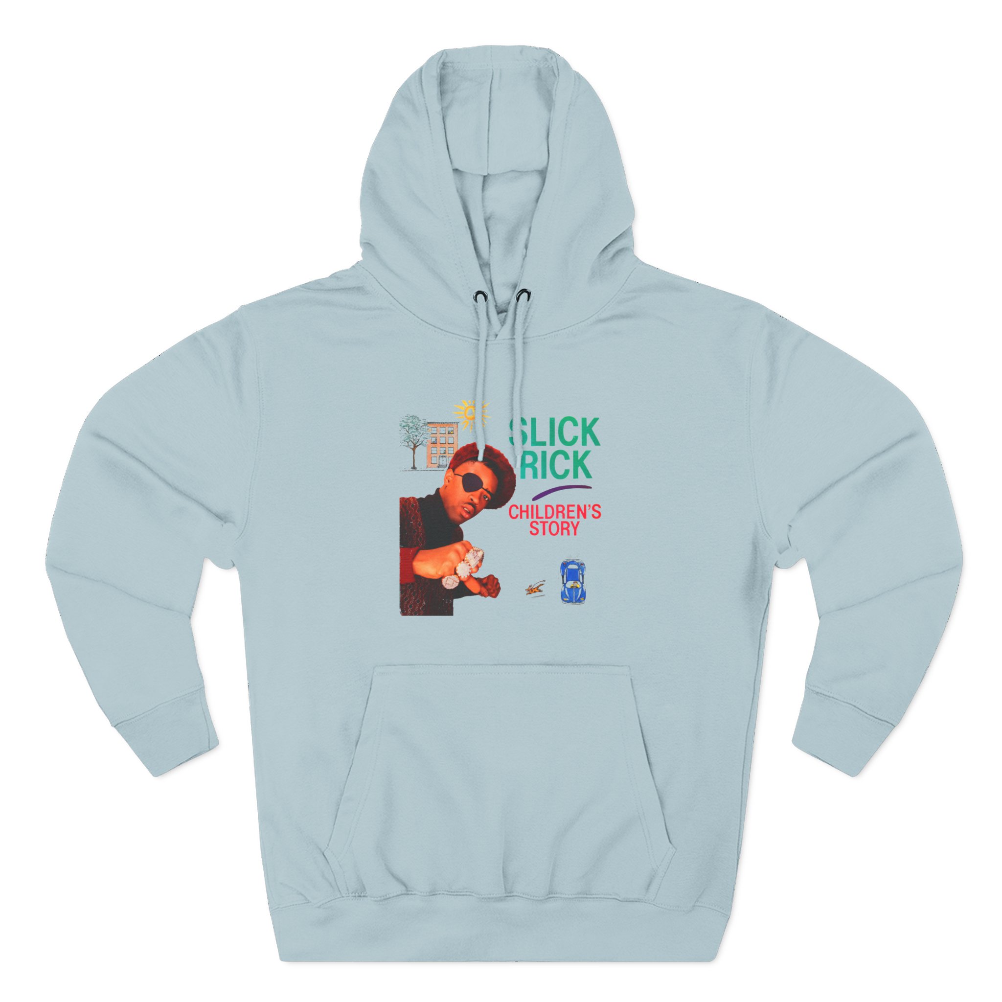 Slick Rick Three-Panel Fleece Hoodie