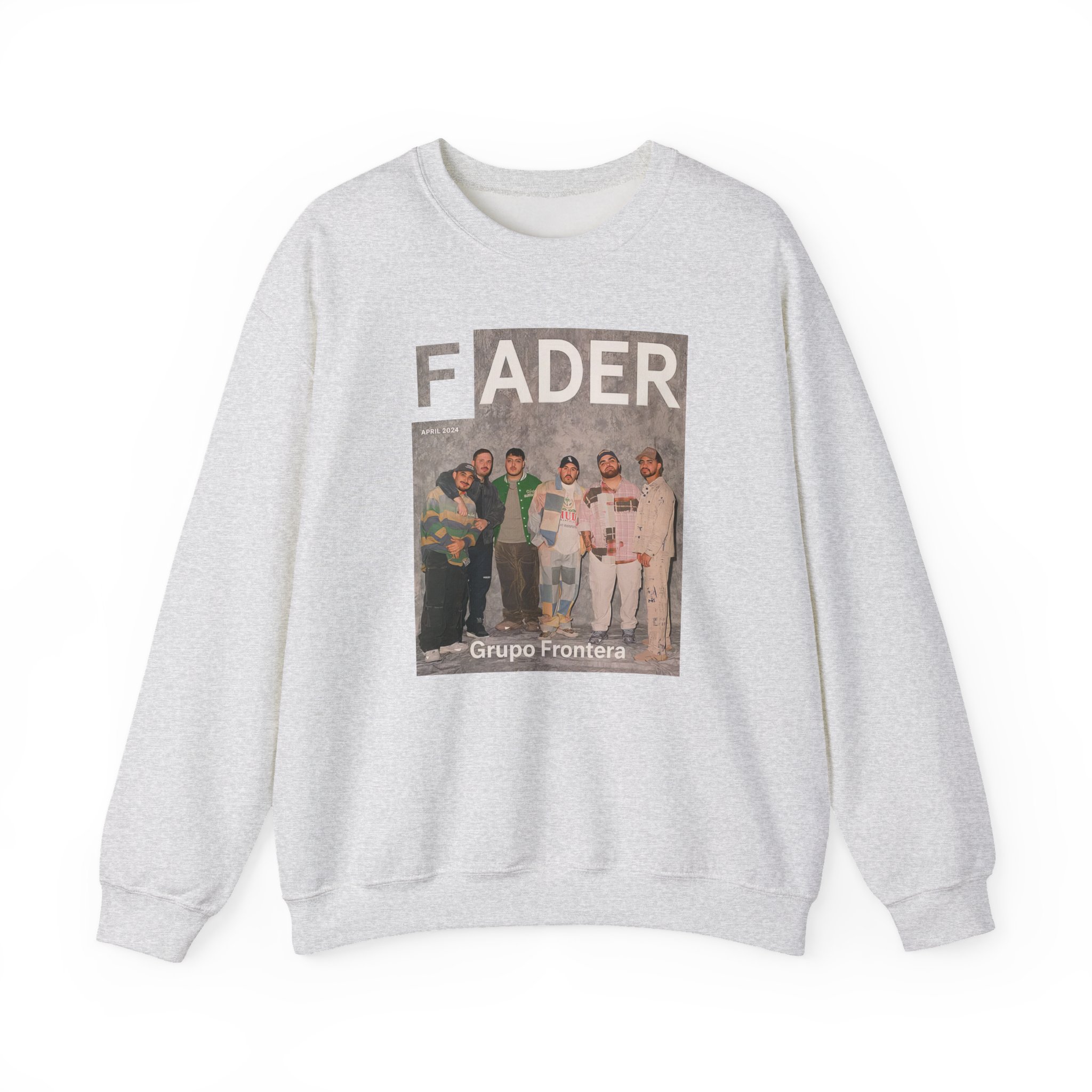 Grupo Frontera the Fader Cover Unisex Heavy Blendâ„¢ Crewneck Sweatshirt