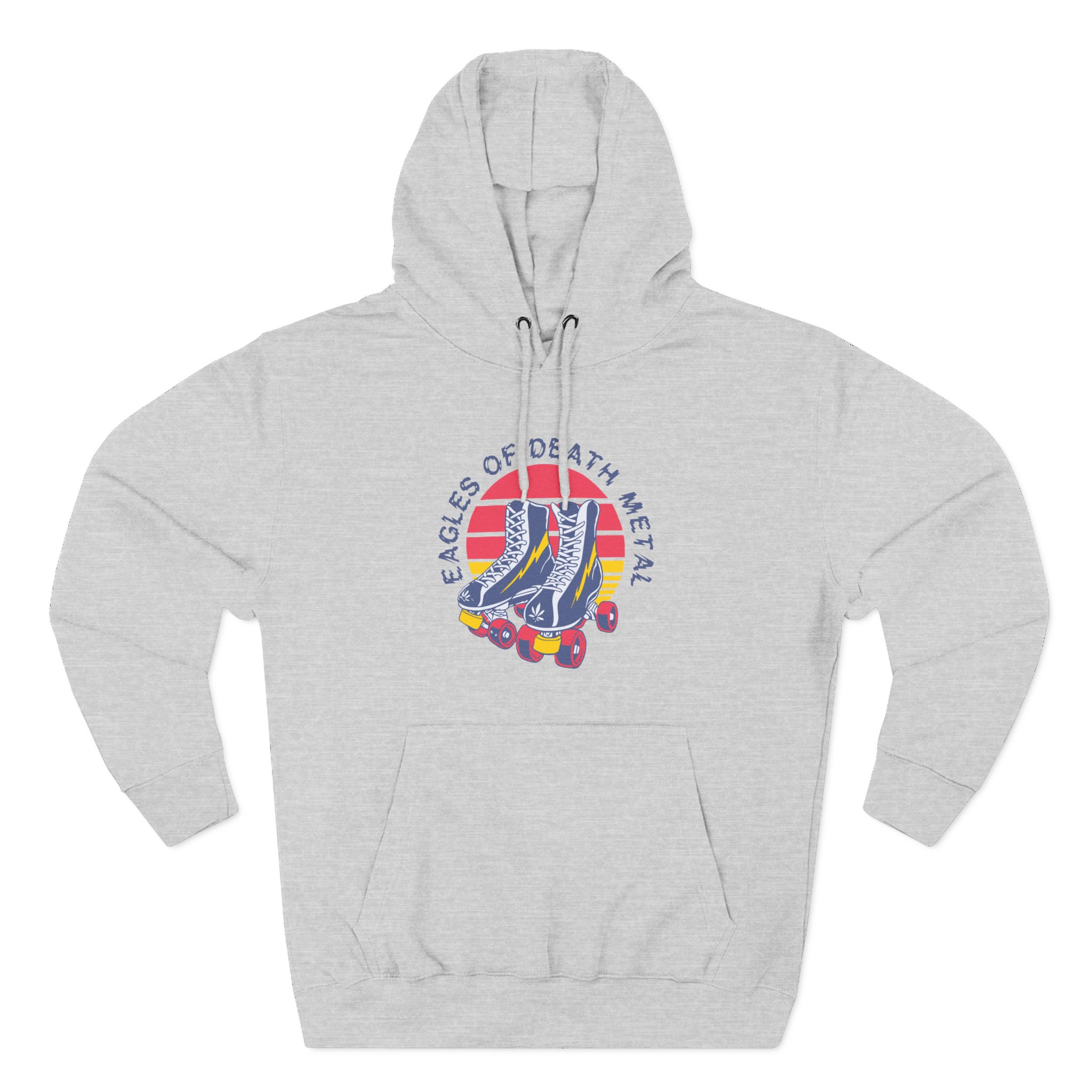 Eagles of Death Metal Skates Three-Panel Fleece Hoodie