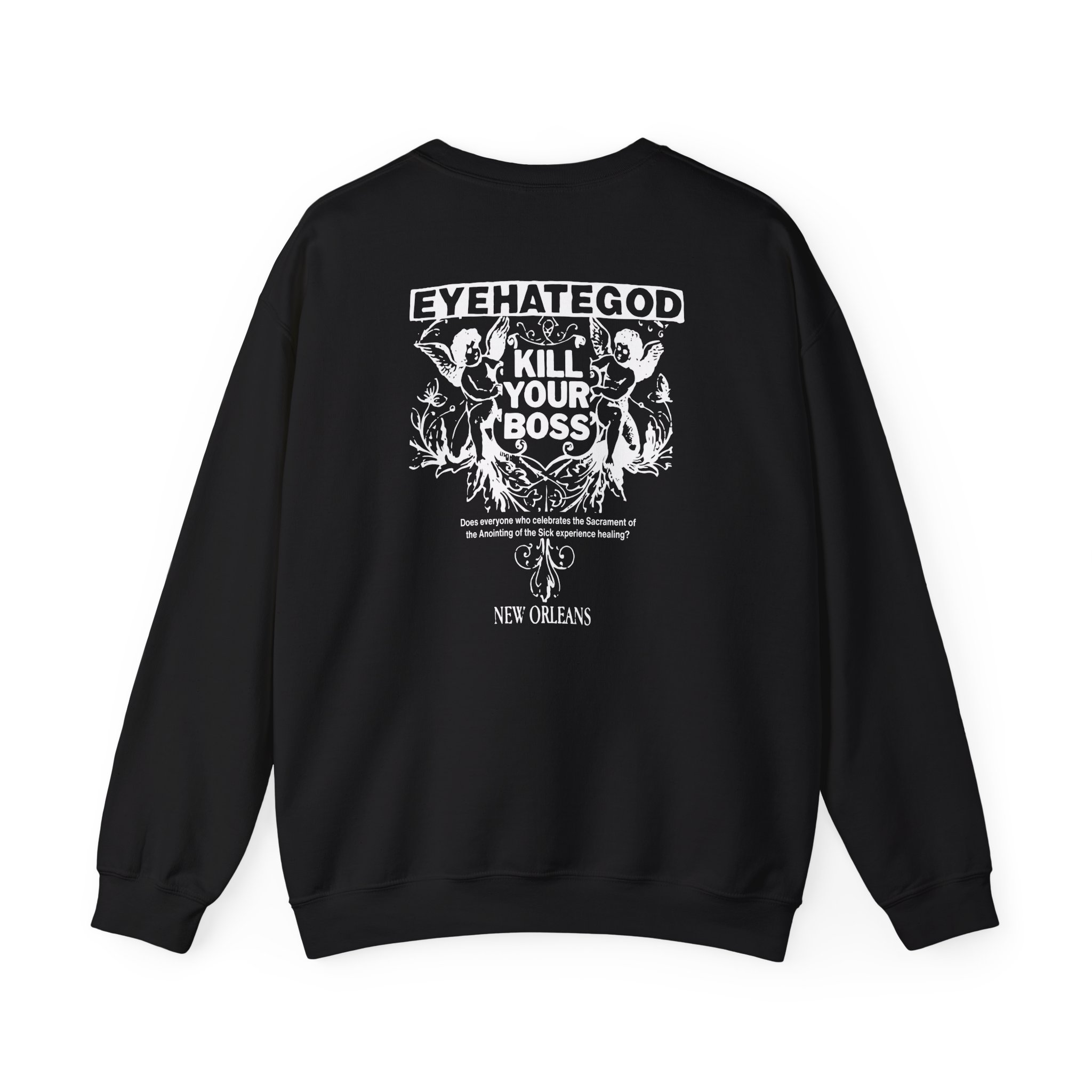 Eyehategod Kill Your Boss Unisex Heavy Blendâ„¢ Crewneck Sweatshirt