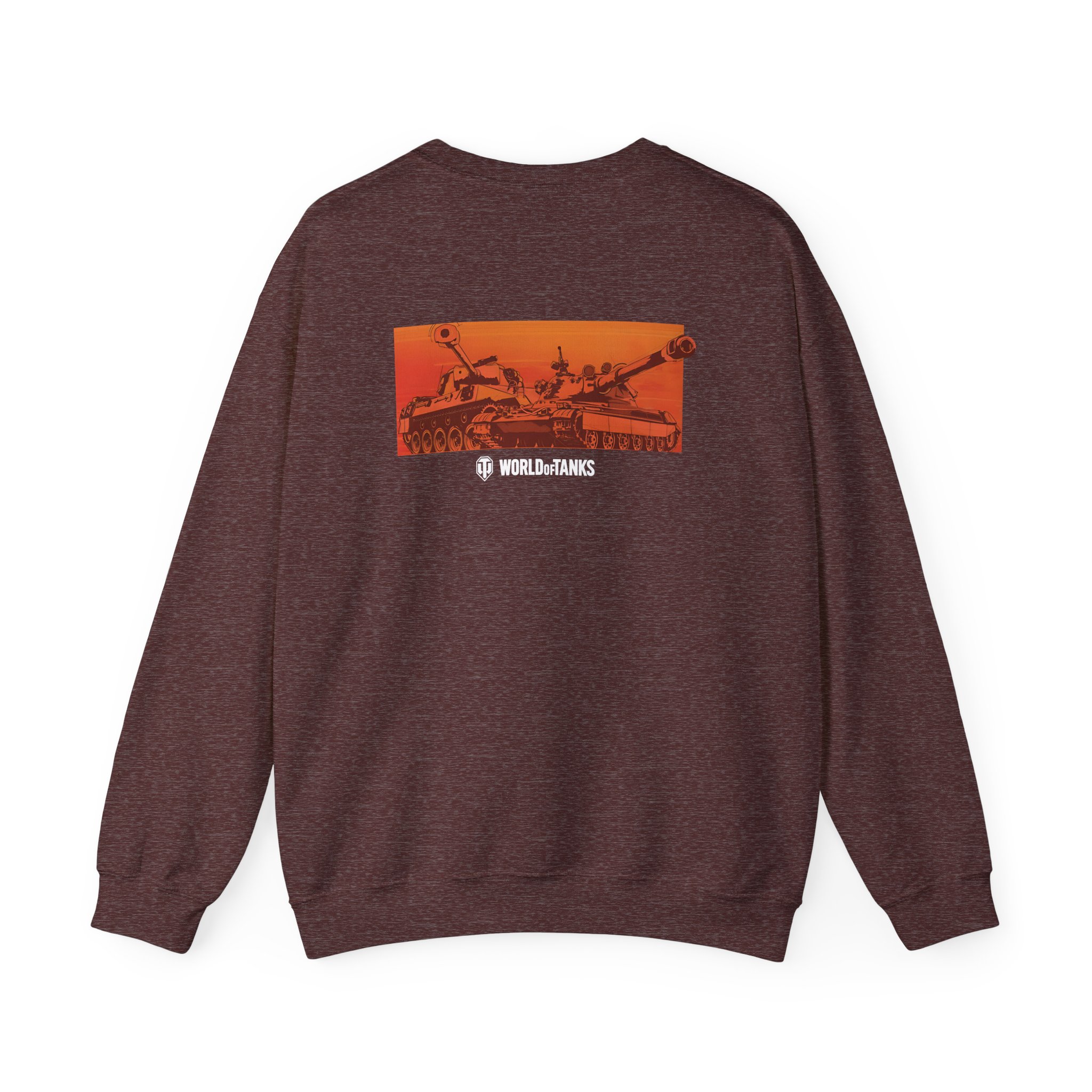World of Tank Orange Sky Unisex Heavy Blendâ„¢ Crewneck Sweatshirt