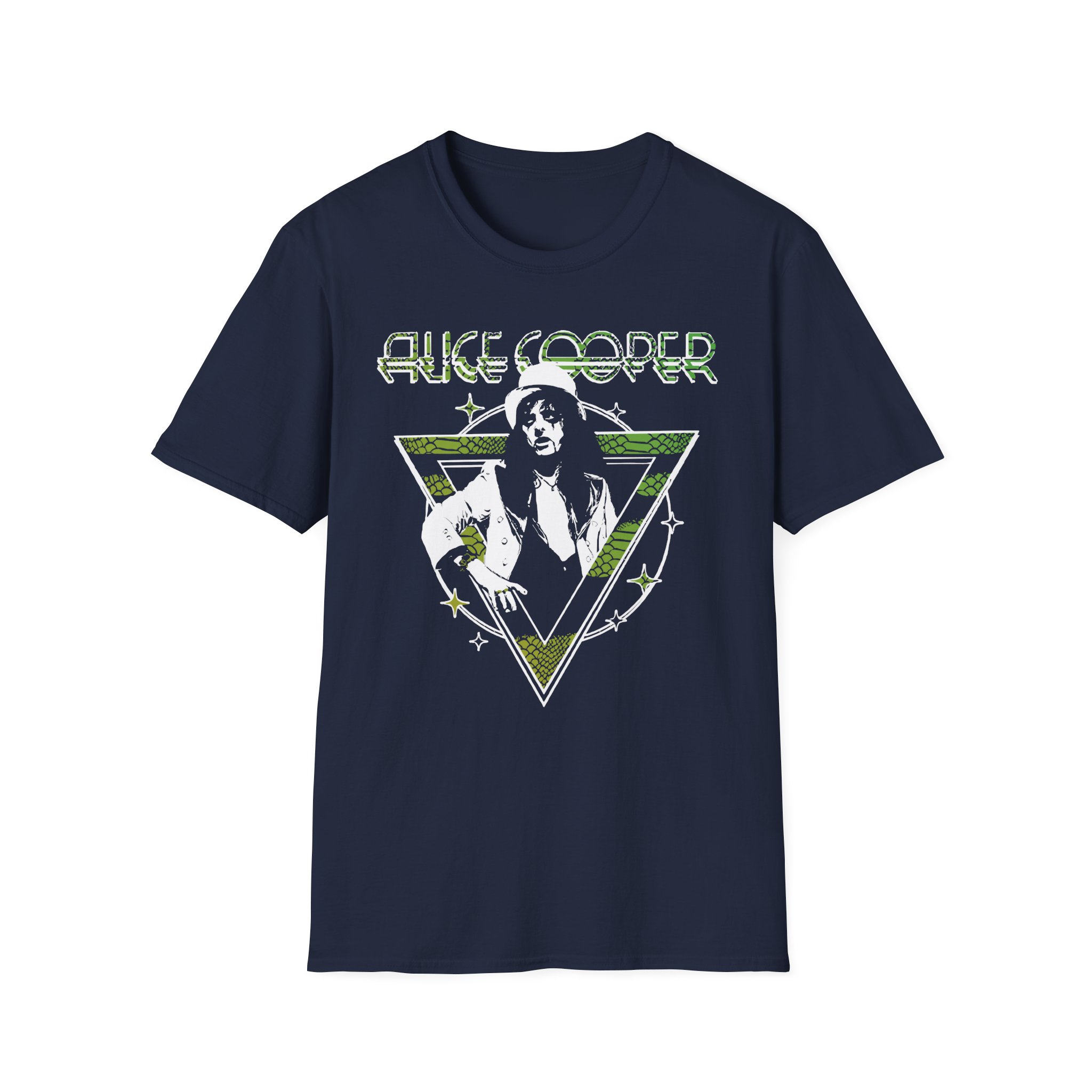 Alice Cooper Welcome to My Nightmare 50th Anniversary Top Hat Unisex Softstyle T-Shirt
