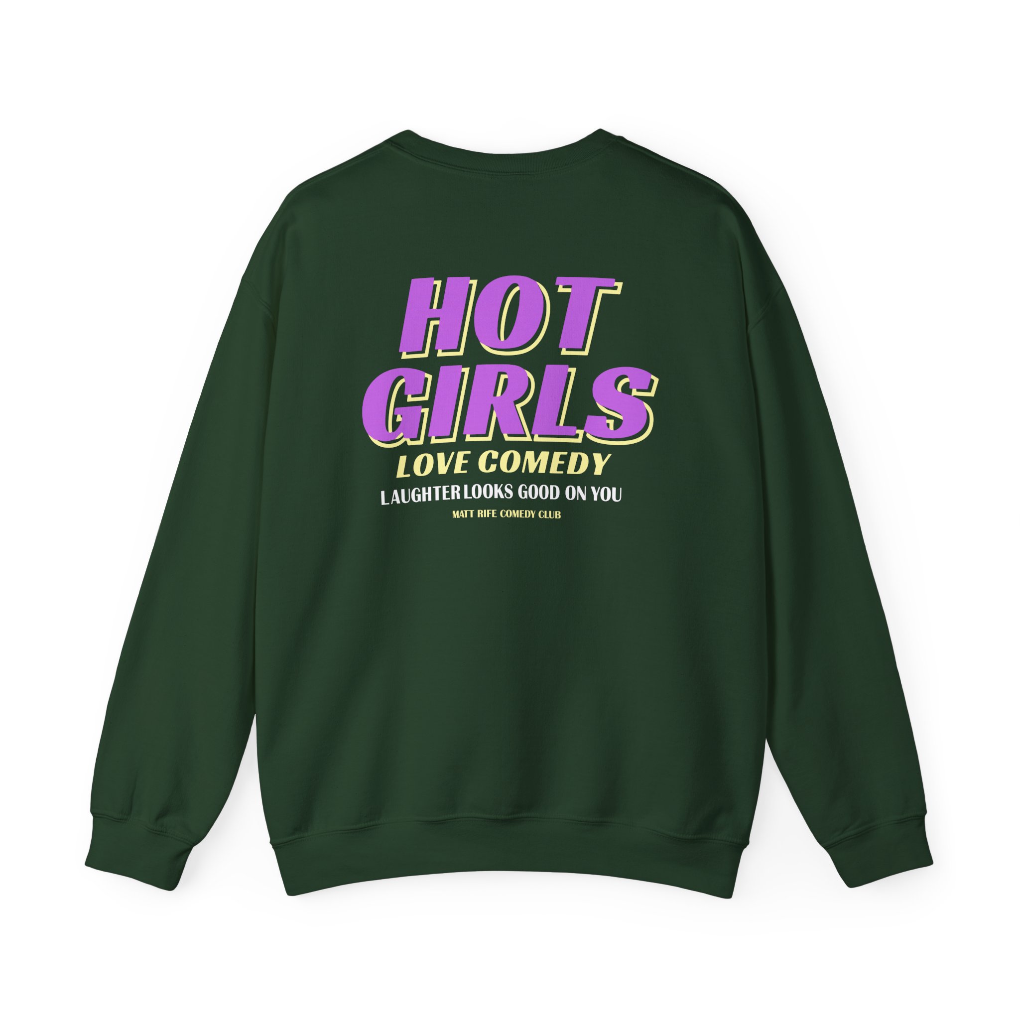 Matt Rife Hot Girls Love Comedy Unisex Heavy Blendâ„¢ Crewneck Sweatshirt
