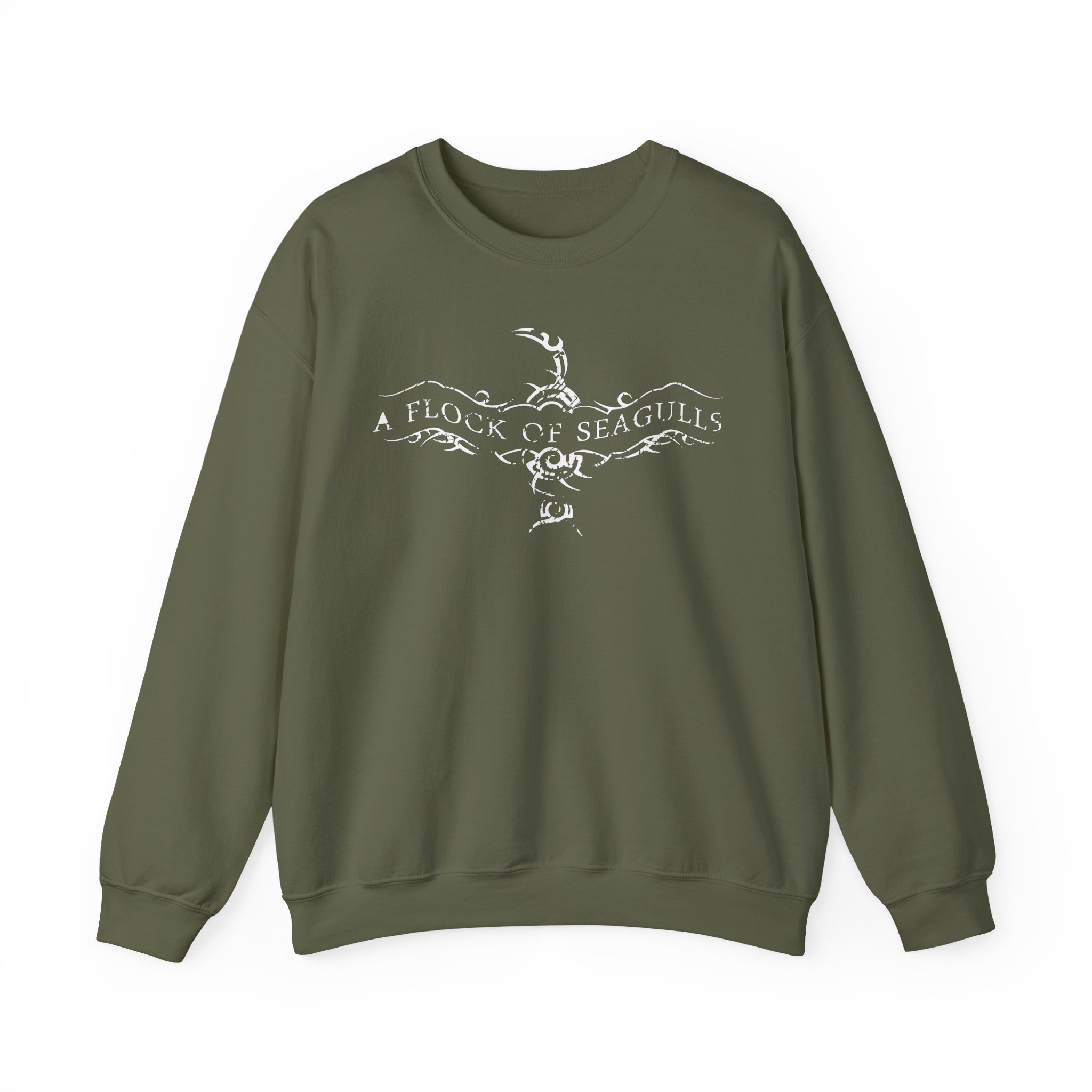 A Flock of Seagulls Logo Unisex Heavy Blendâ„¢ Crewneck Sweatshirt