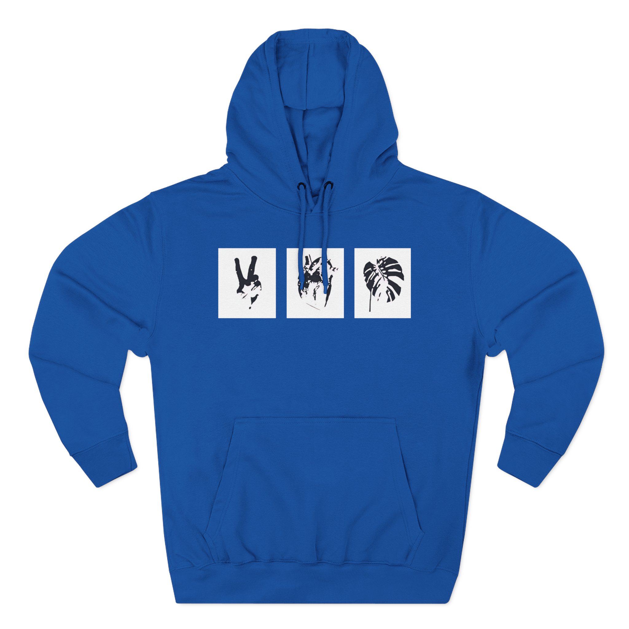 Mumbo Jumbo Peace, Love and Heavy Metal Three-Panel Fleece Hoodie