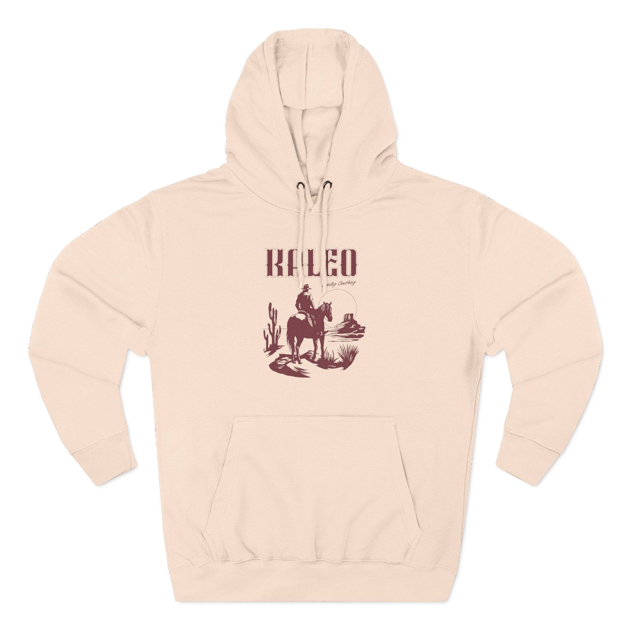 Kaleo Lonely Cowboy Three-Panel Fleece Hoodie