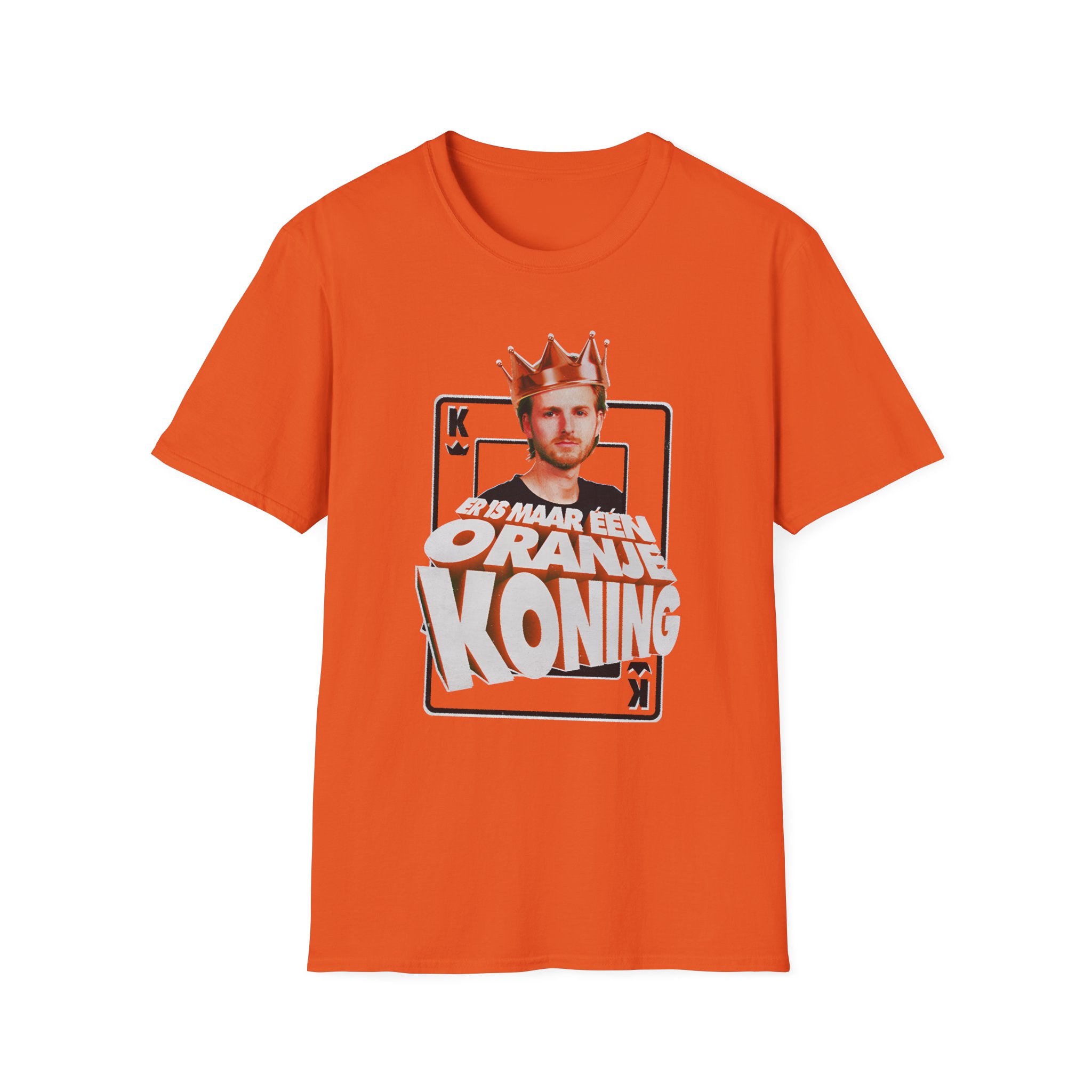 Bankzitters Koningsdag Unisex Softstyle T-Shirt