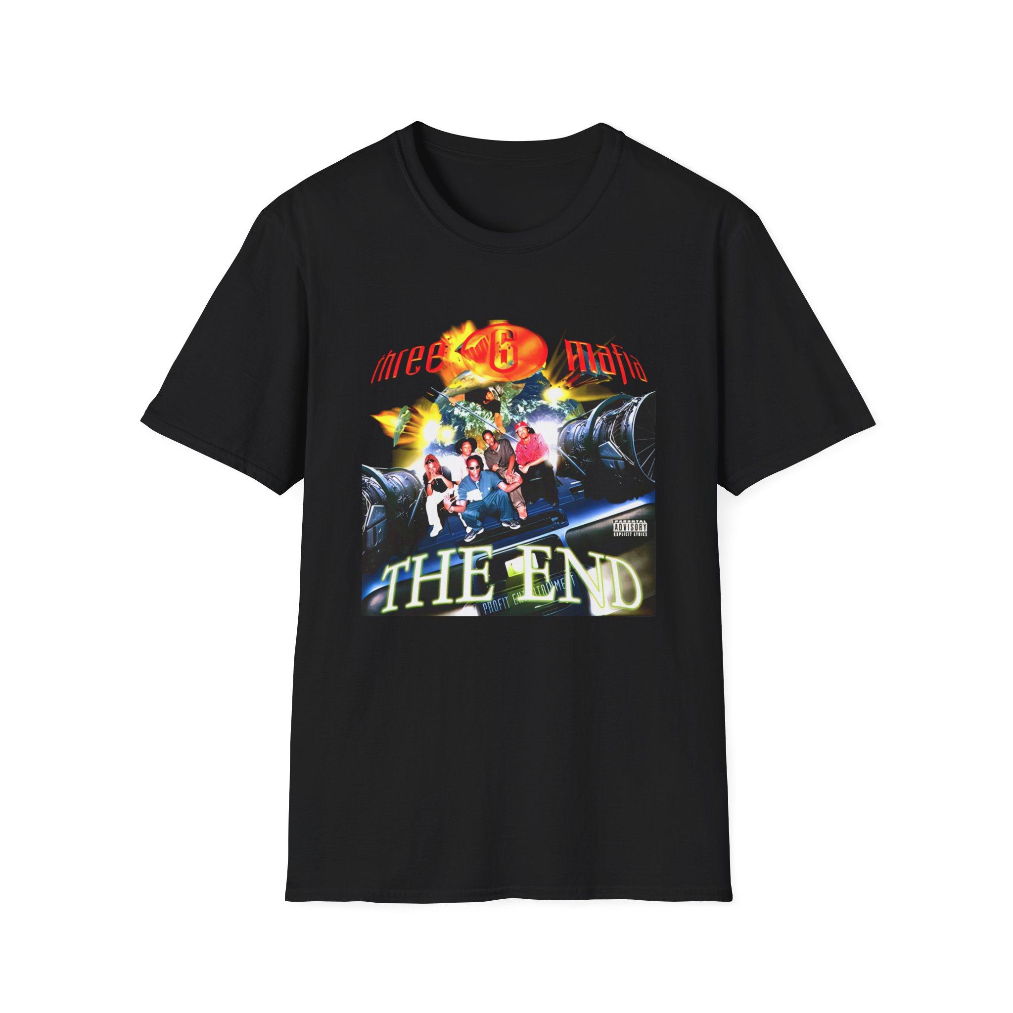Three 6 Mafia the End Unisex Softstyle T-Shirt
