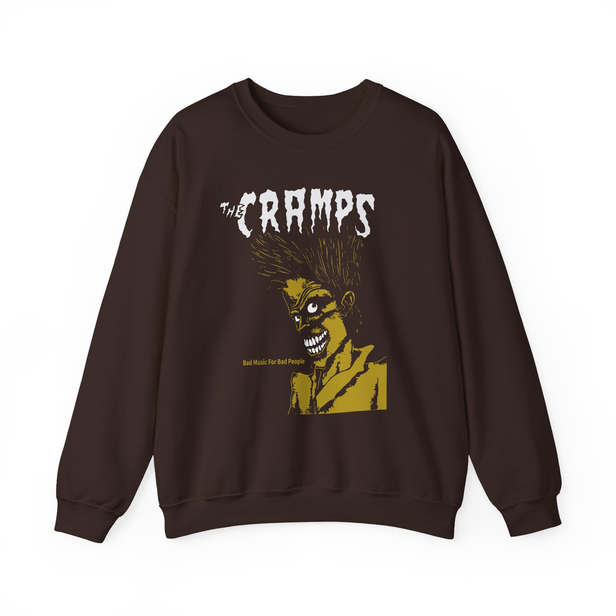 The Cramps Bad Music for Bad People Unisex Heavy Blendâ„¢ Crewneck Sweatshirt