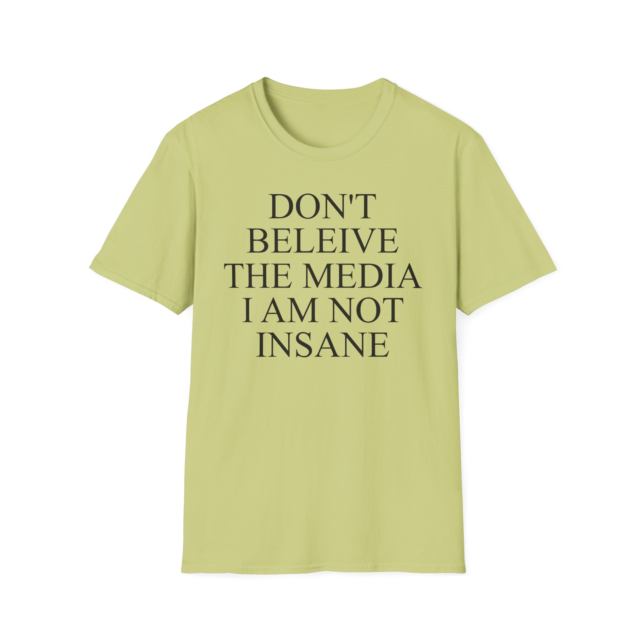 Joost Klein Don't Believe the Media I Am Not Insane Unisex Softstyle T-Shirt