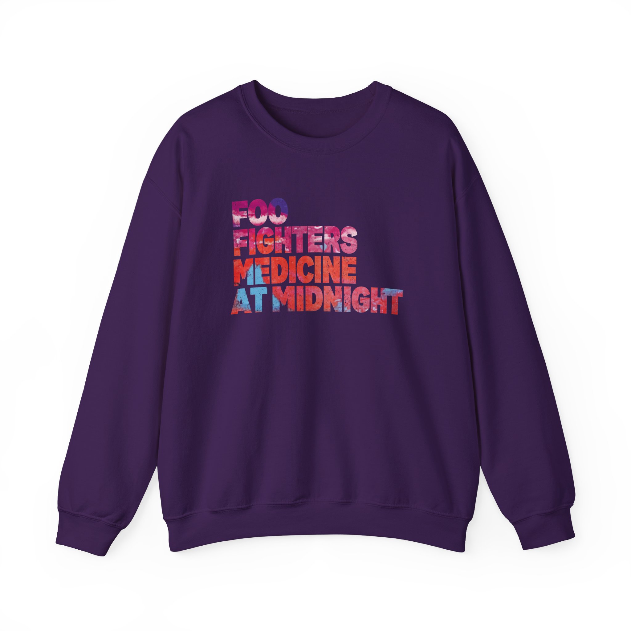 Foo Fighters Stacked Album Unisex Heavy Blendâ„¢ Crewneck Sweatshirt