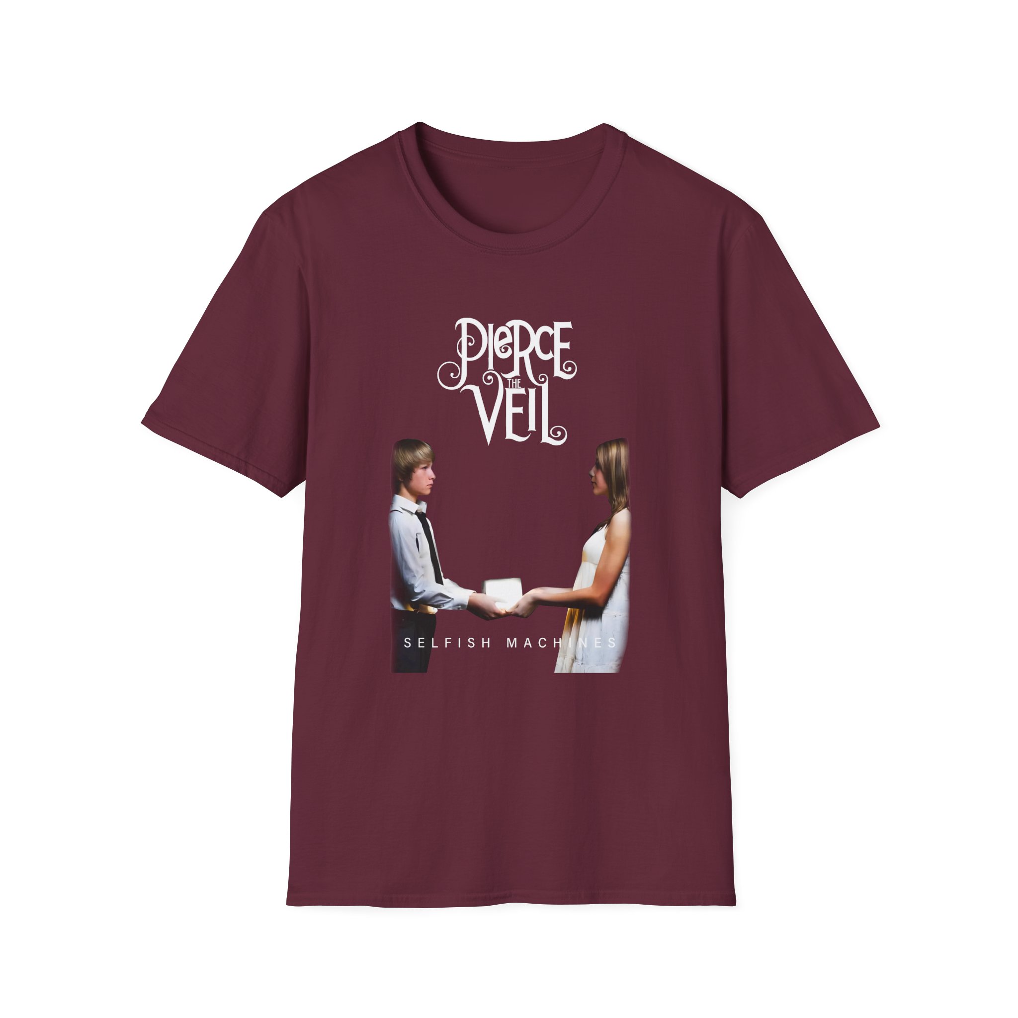 Pierce the Veil Selfish Machines Unisex Softstyle T-Shirt