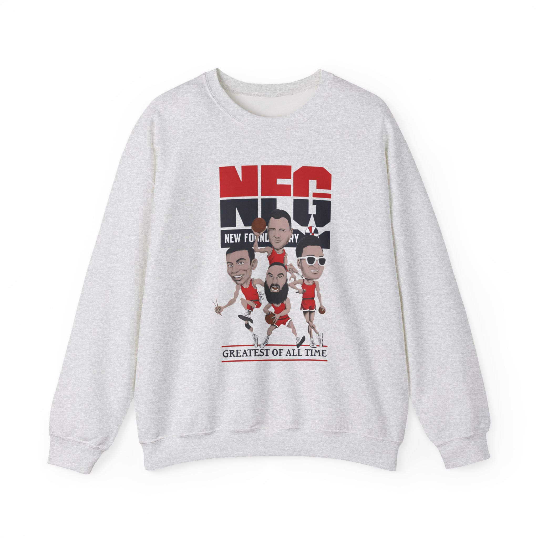 New Found Glory Basketball Unisex Heavy Blendâ„¢ Crewneck Sweatshirt