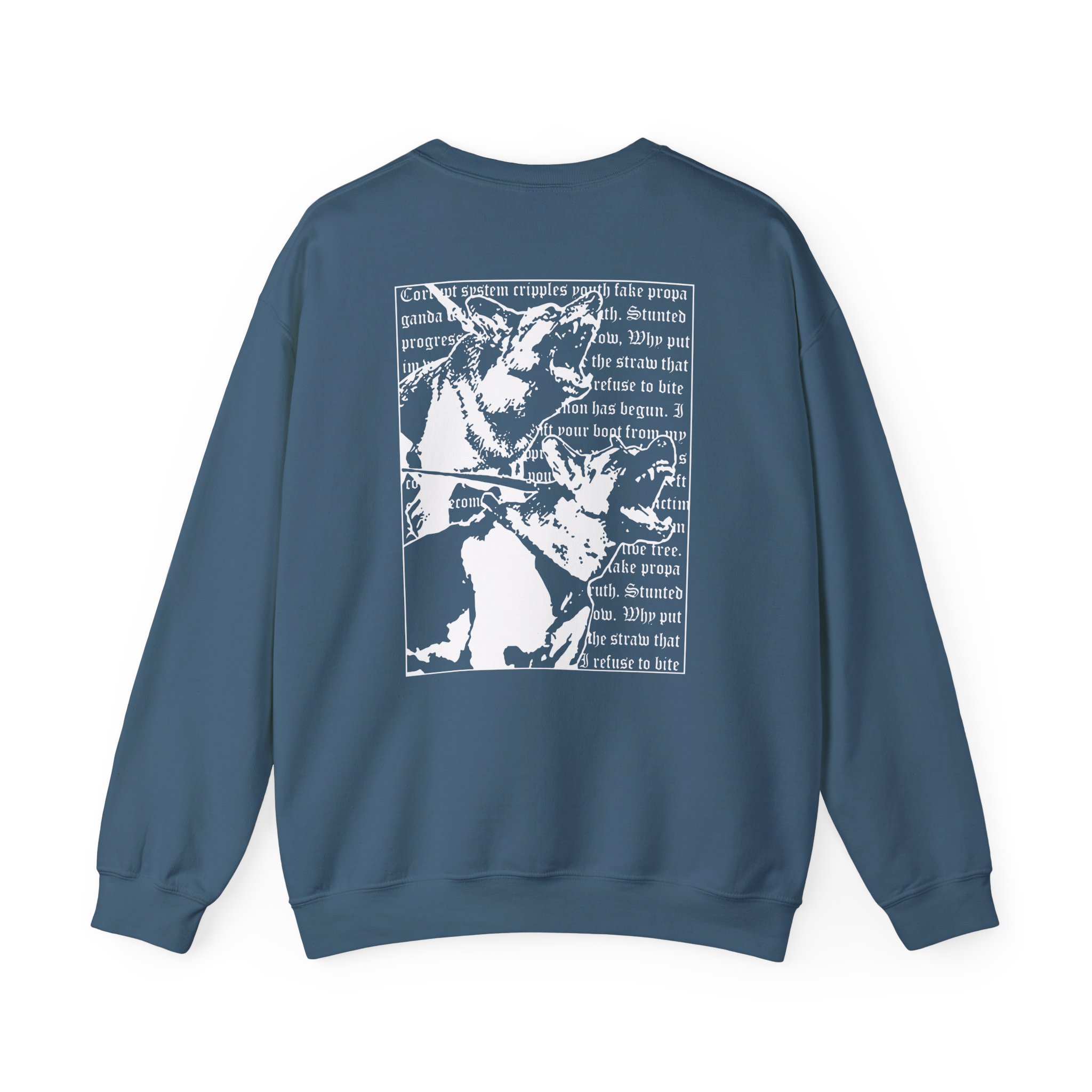 Jesus Piece Oppressor Unisex Heavy Blendâ„¢ Crewneck Sweatshirt