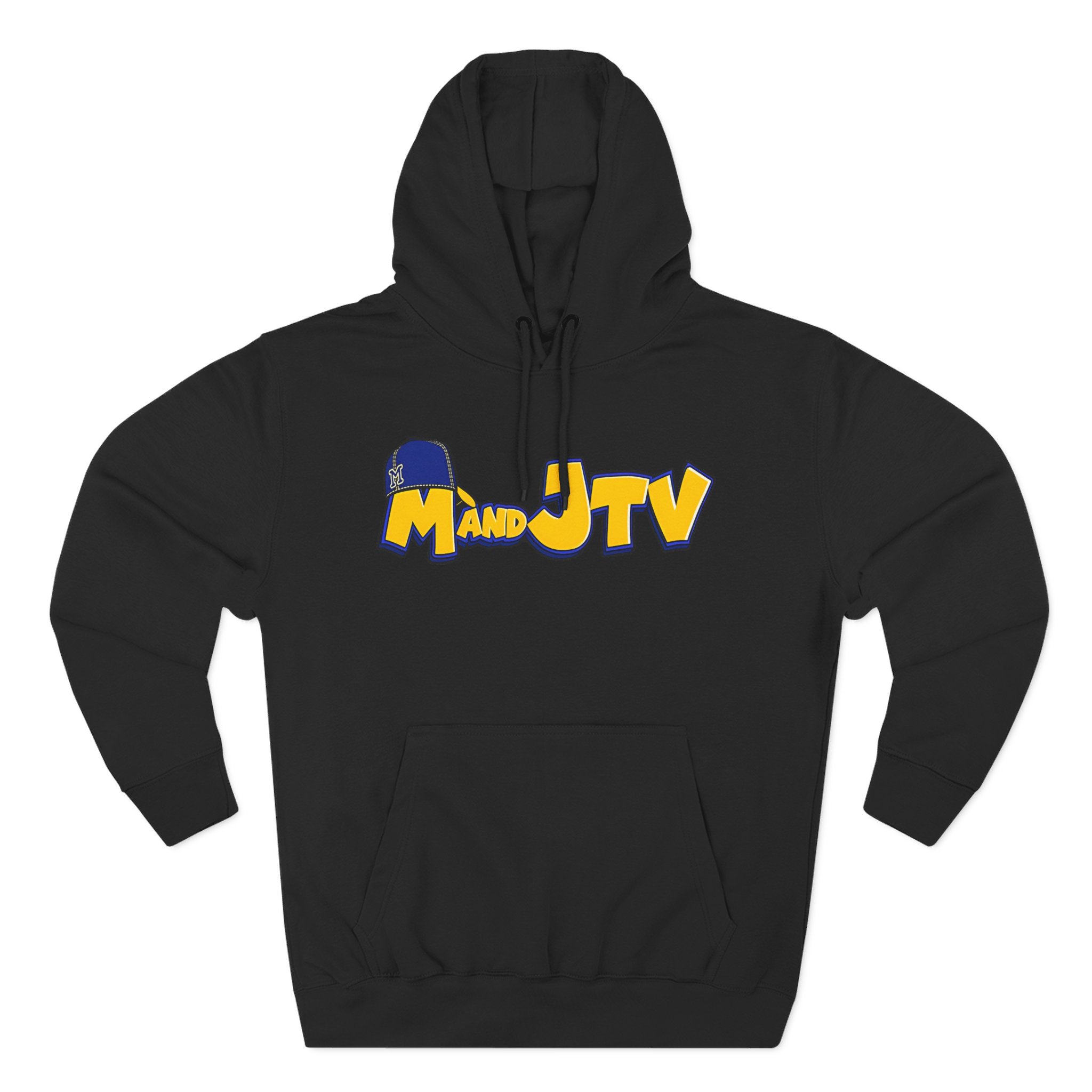 Mandjtv Three-Panel Fleece Hoodie