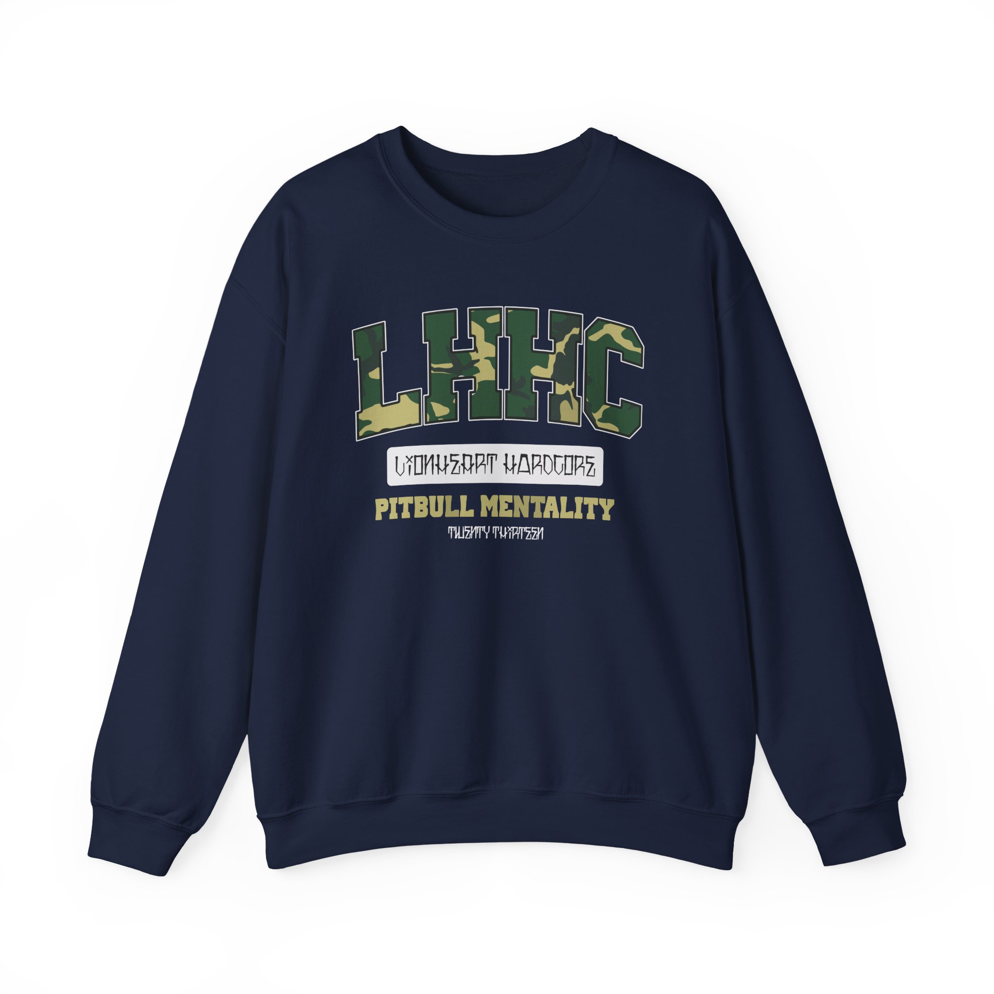 Lionheart "Pitbull Camo" Unisex Heavy Blendâ„¢ Crewneck Sweatshirt