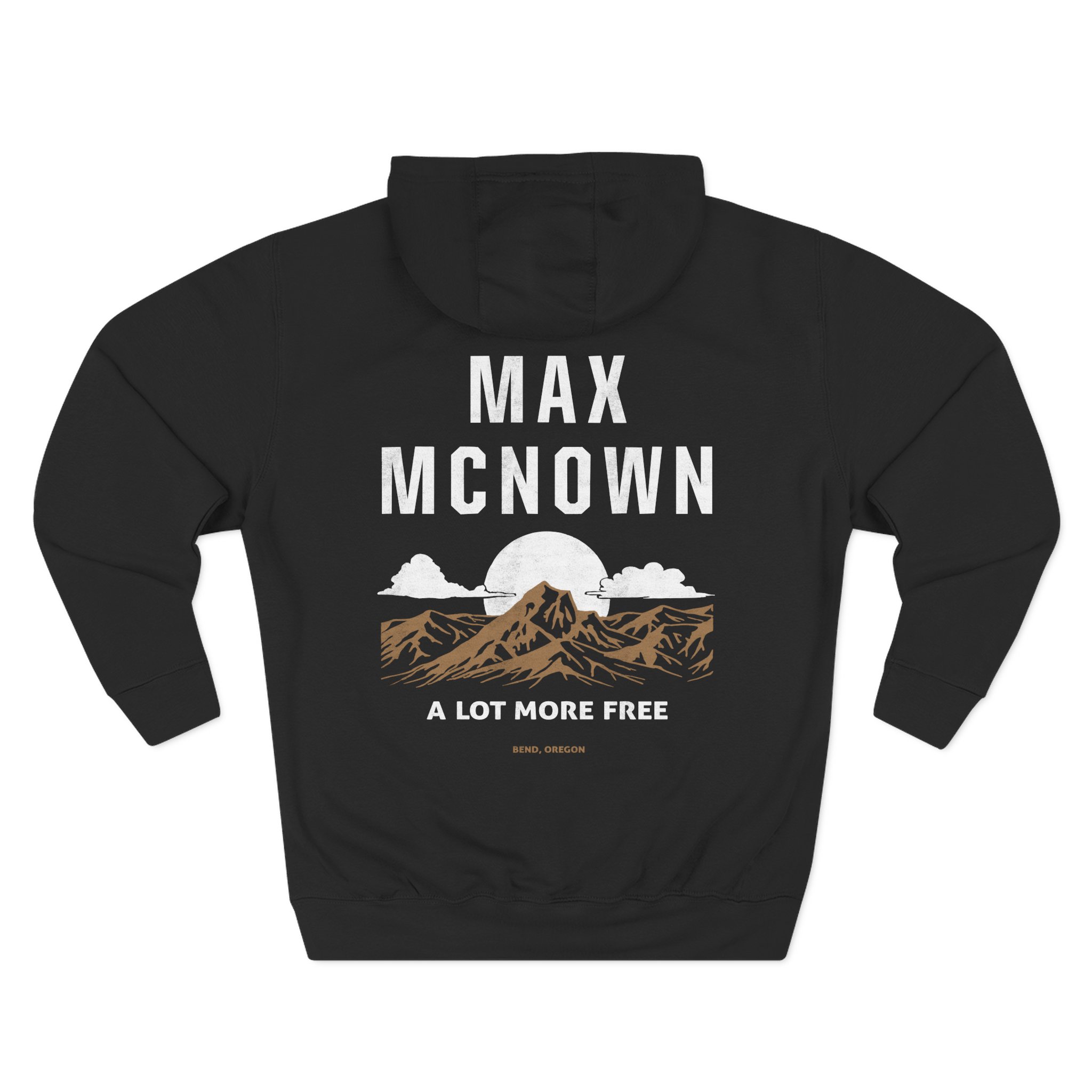 Max Mcnown a Lot More Free Three-Panel Fleece Hoodie