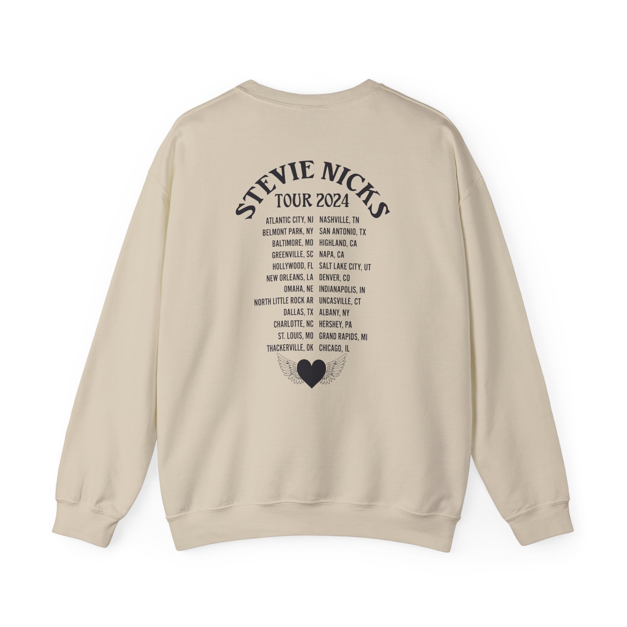 Stevie Nicks Tour Unisex Heavy Blendâ„¢ Crewneck Sweatshirt