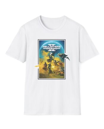 Helldivers Key Art Unisex Softstyle T-Shirt