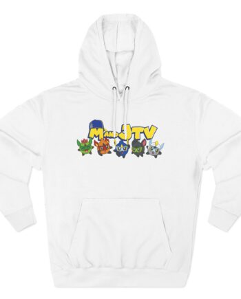 Mandjtv Mytey Character Three-Panel Fleece Hoodie