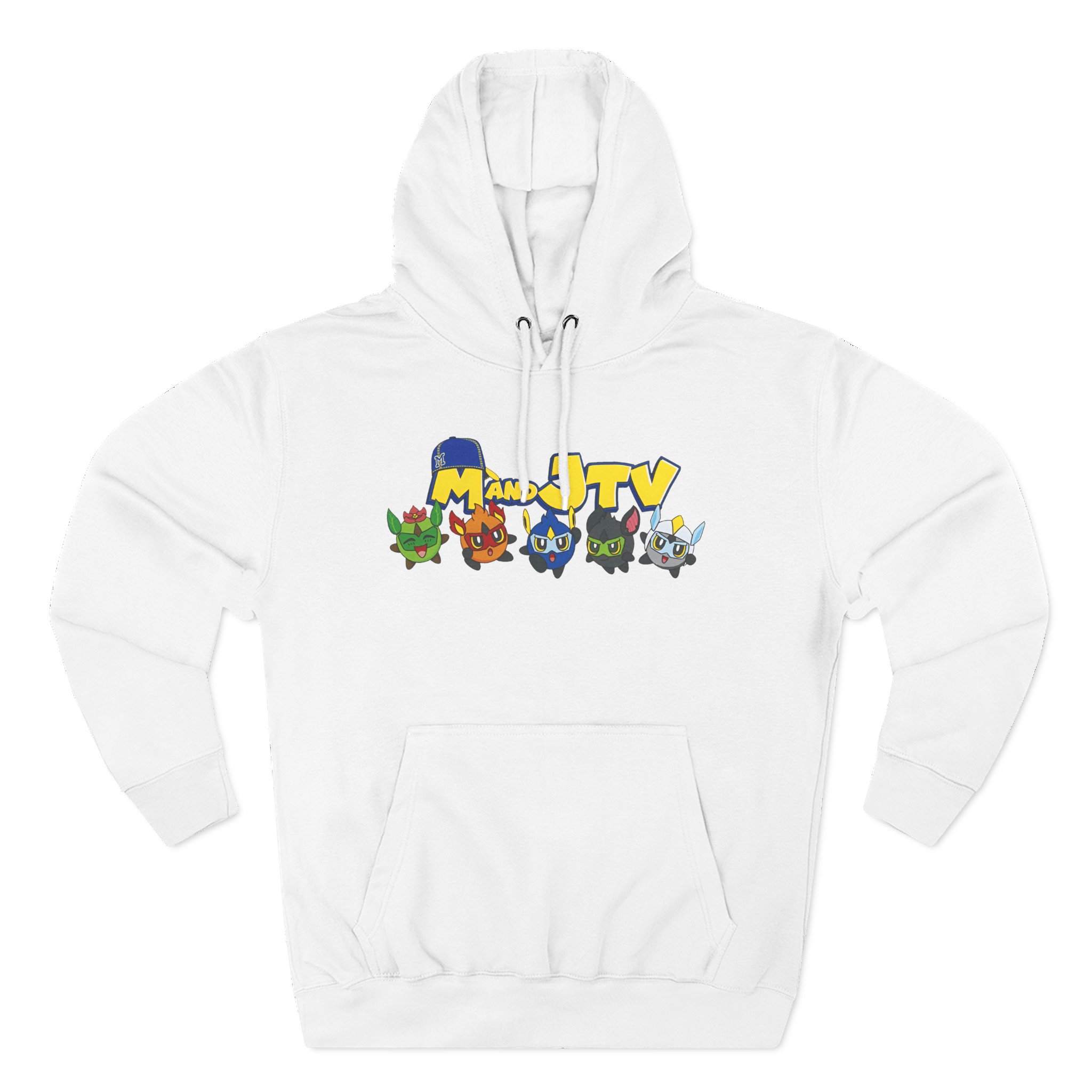 Mandjtv Mytey Character Three-Panel Fleece Hoodie