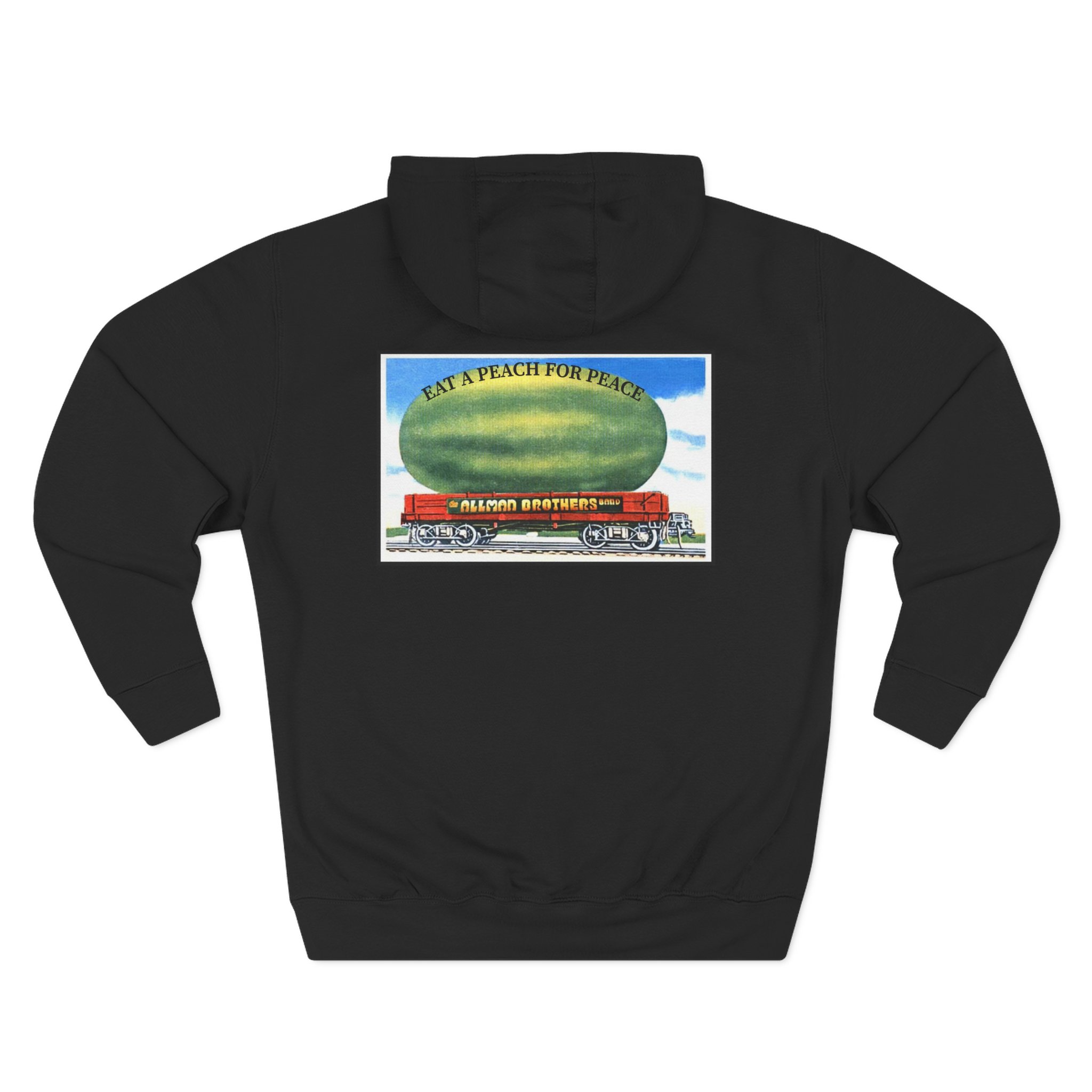 The Allman Brothers Eat a Peach Album Art Three-Panel Fleece Hoodie