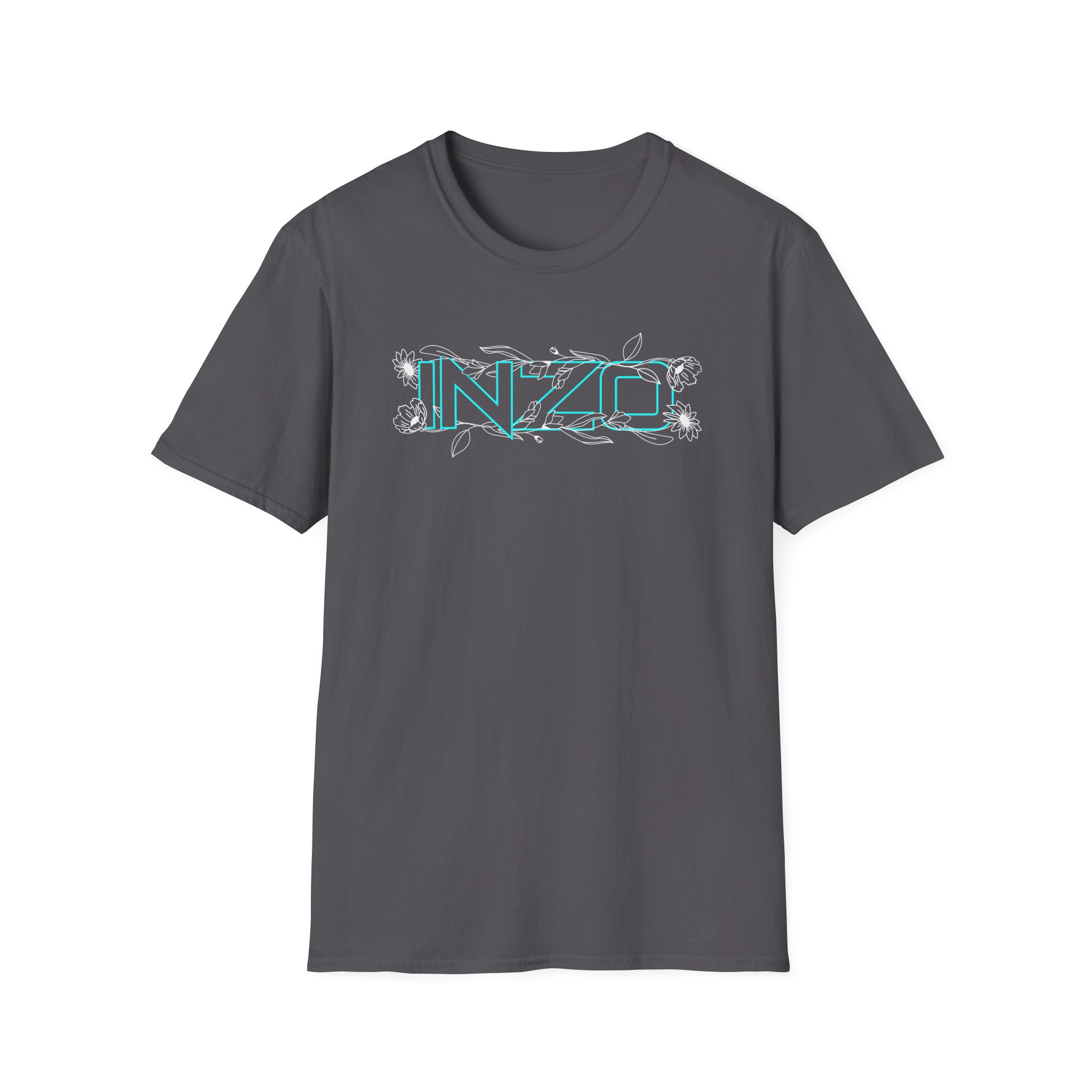 Inzo Flowers in My Heart Unisex Softstyle T-Shirt