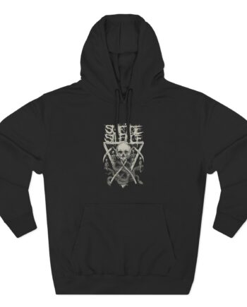 Suicide Silence Scythe Three-Panel Fleece Hoodie