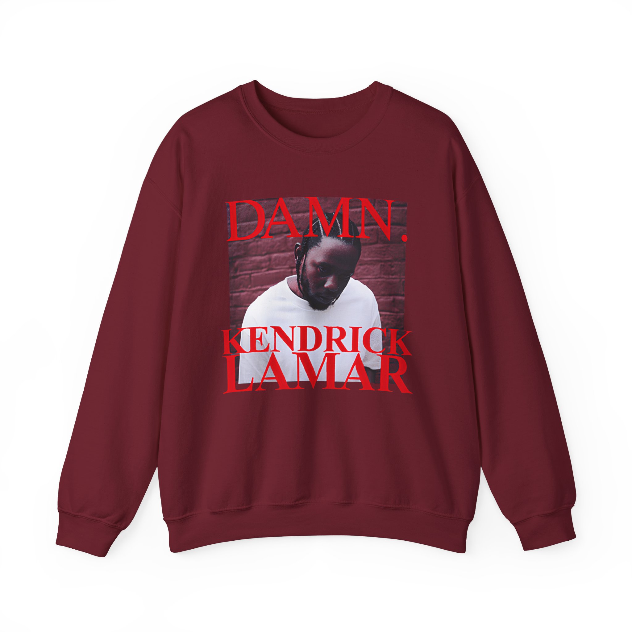 Kendrick Lamar Damn Dot Unisex Heavy Blendâ„¢ Crewneck Sweatshirt