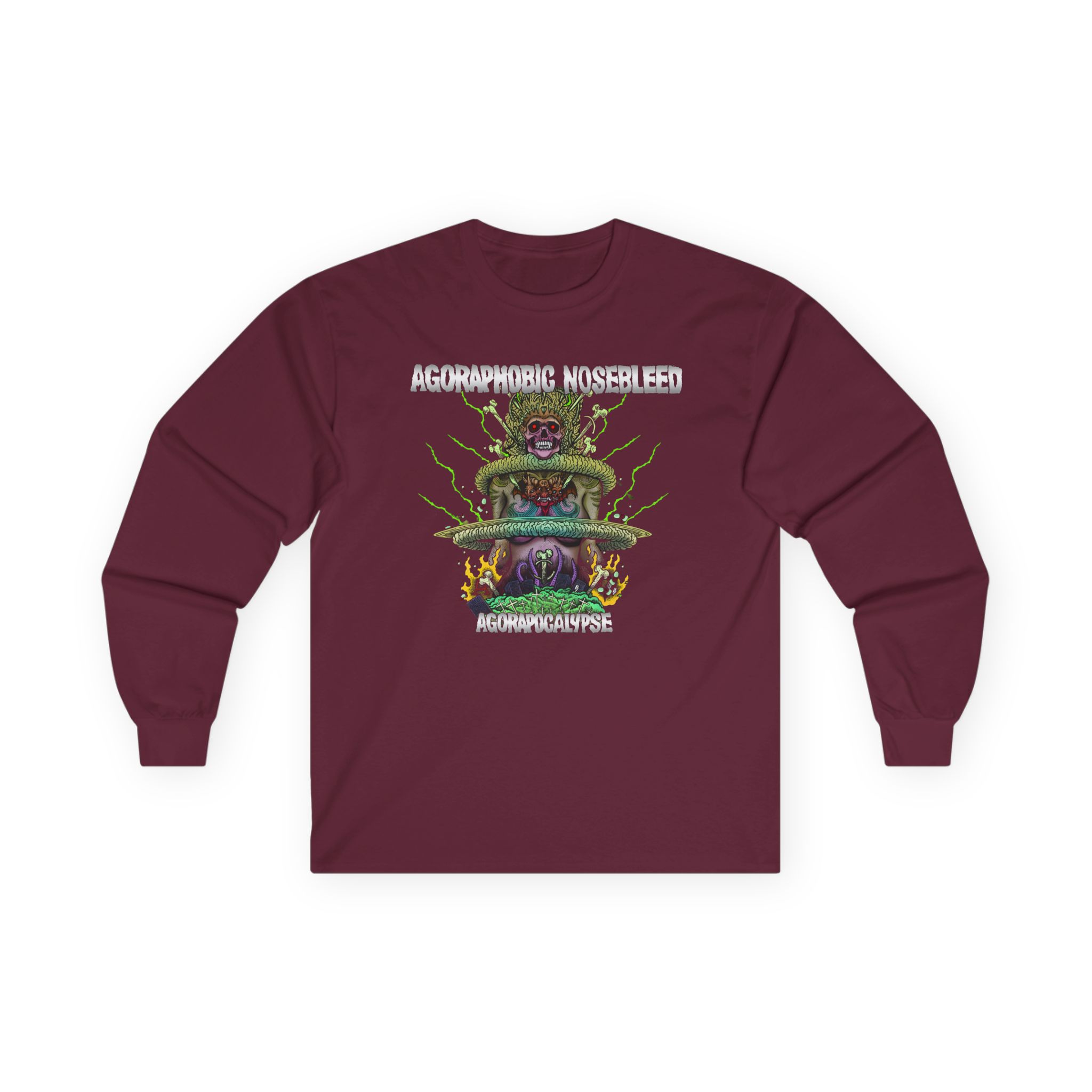 Agoraphobic Nosebleed Agorapocalypse Unisex Ultra Cotton Long Sleeve Tee