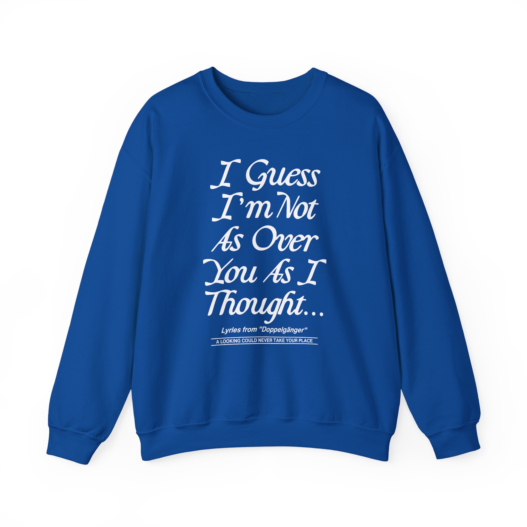 Joshua Bassett Doppelgänger Lyric Unisex Heavy Blend™ Crewneck Sweatshirt