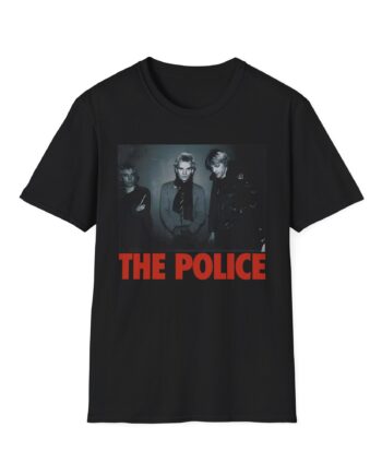 The Police Against the Wall Unisex Softstyle T-Shirt