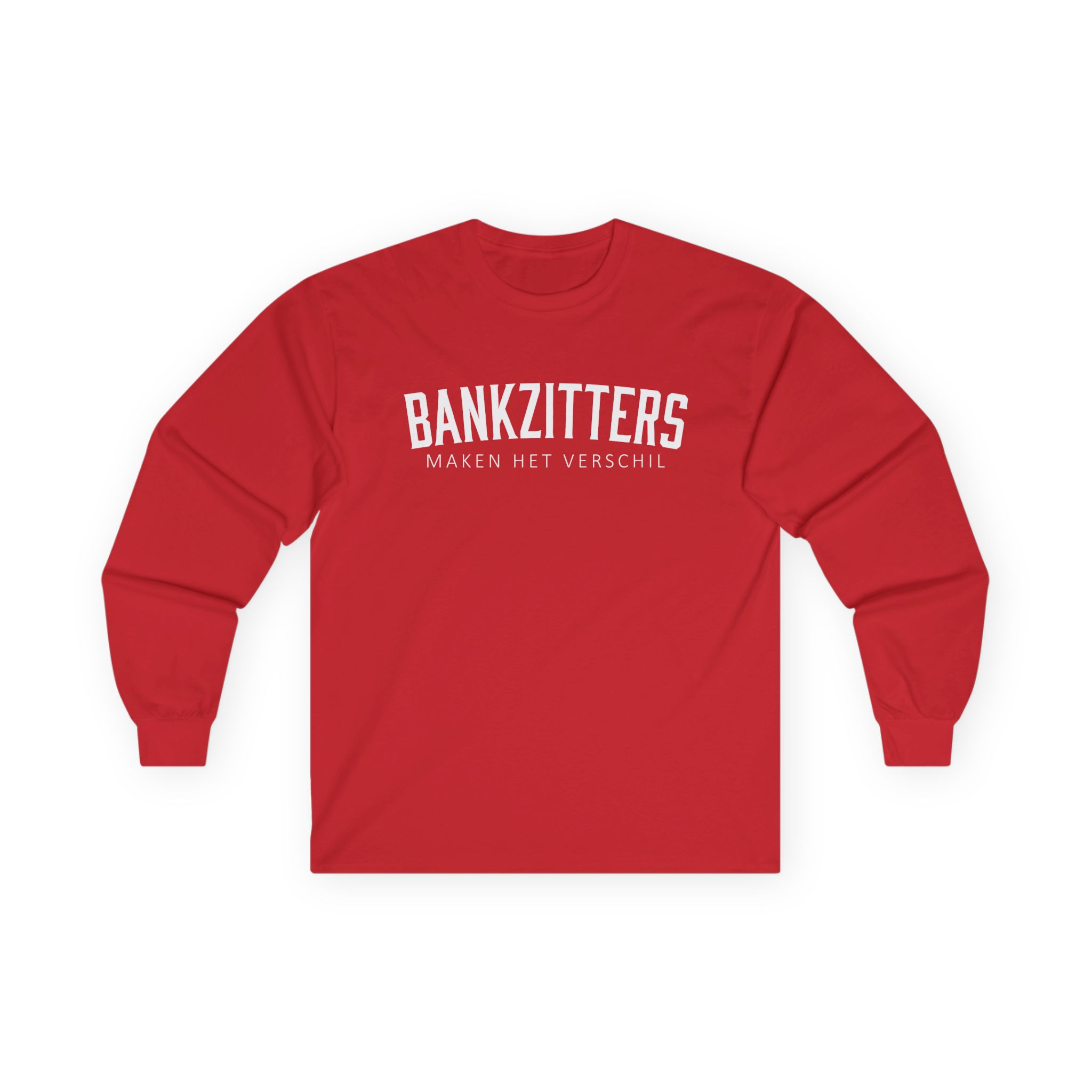 Bankzitters Maken Het Verschil Unisex Ultra Cotton Long Sleeve Tee