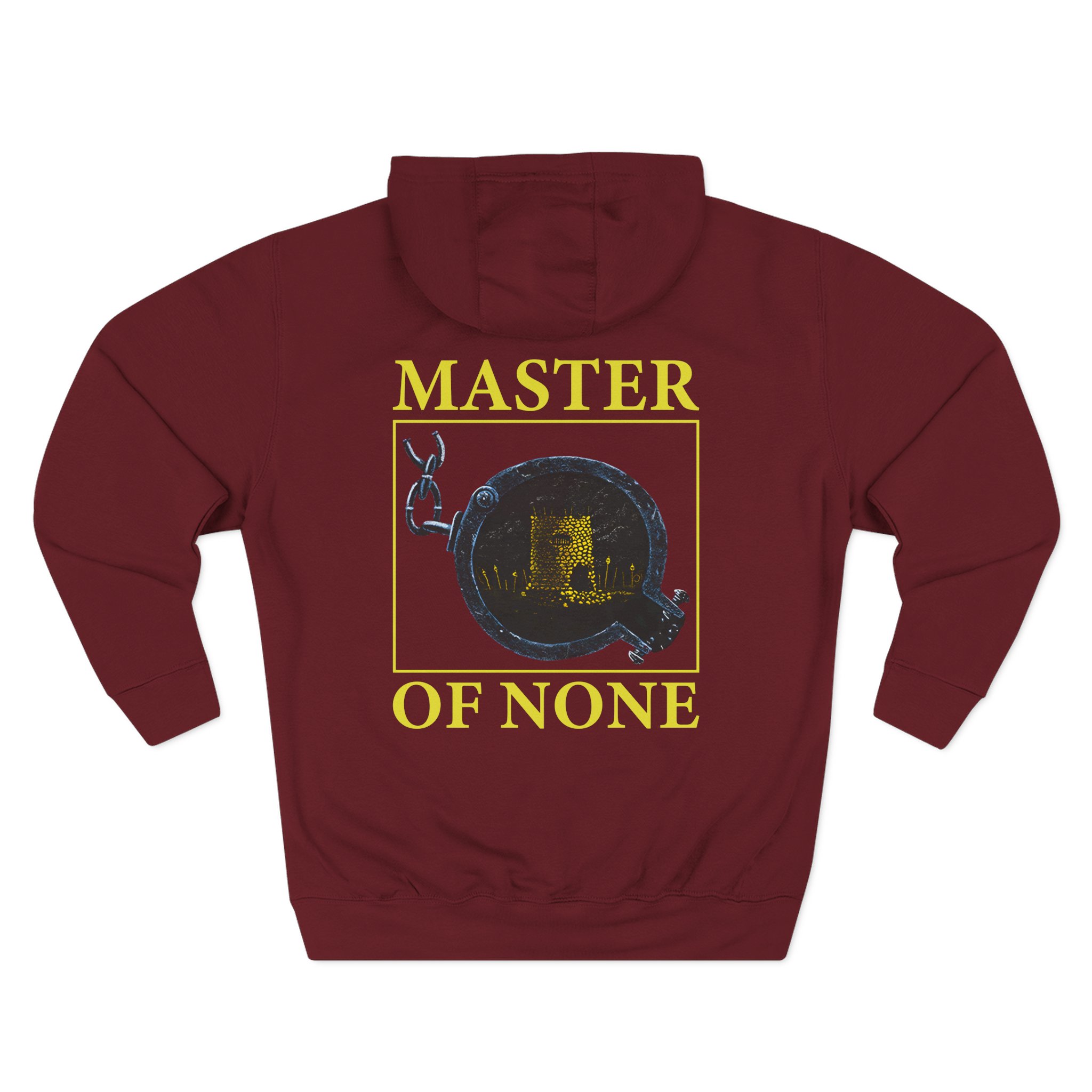 Death Before Dishonor Master of None Three-Panel Fleece Hoodie