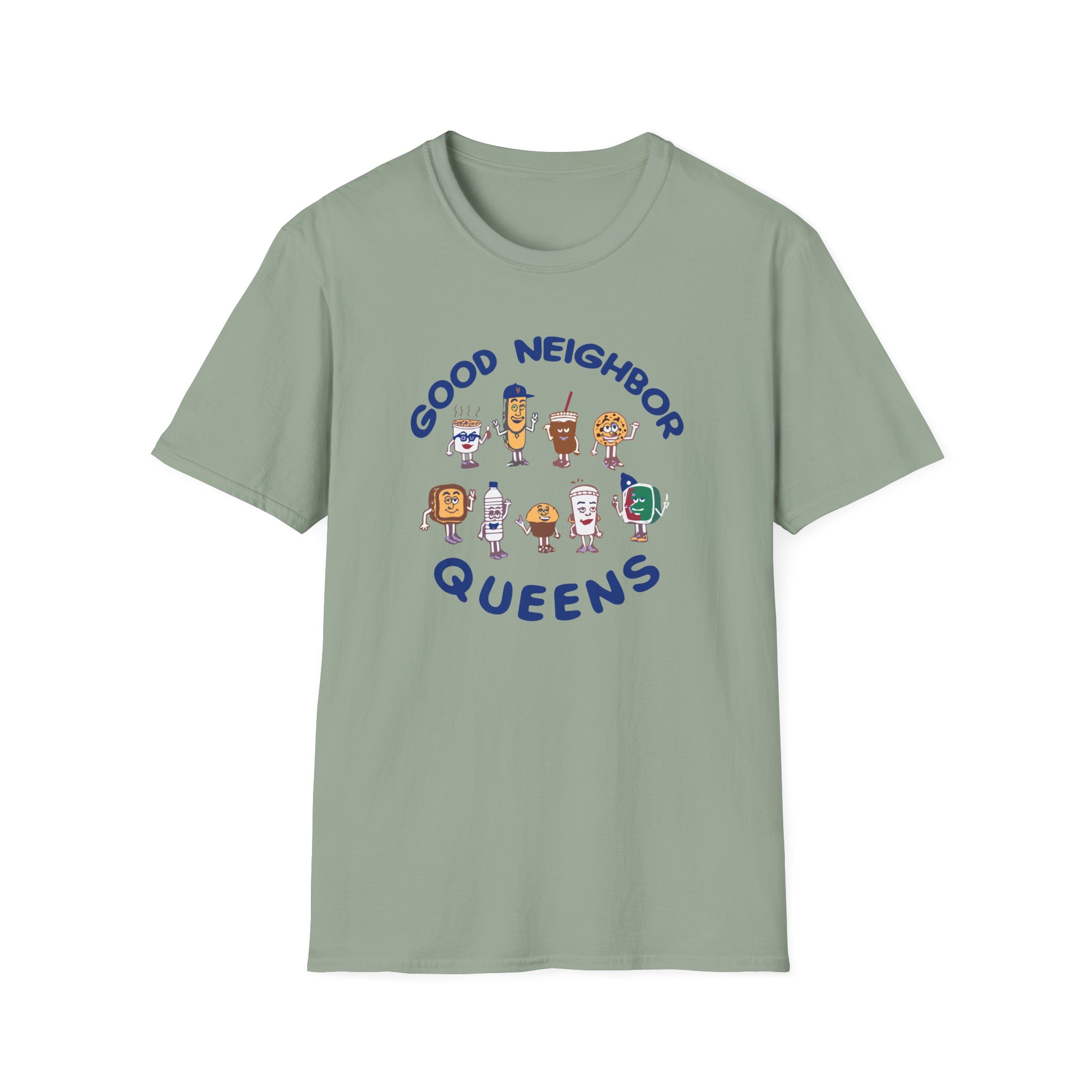 Good Neighbours Queens LS Unisex Softstyle T-Shirt